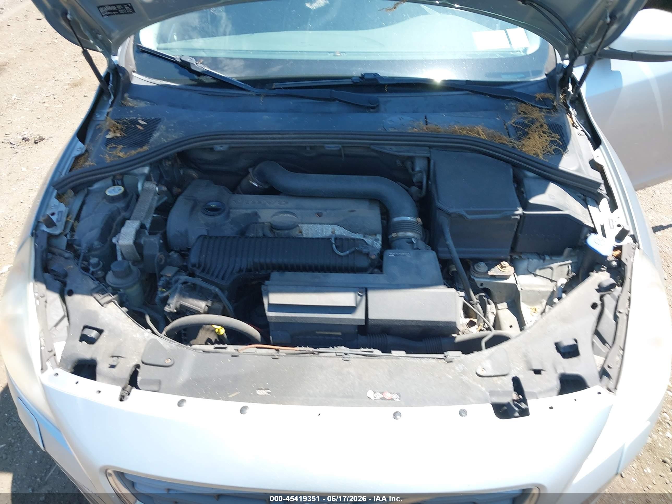 2013 Volvo S60 T5/t5 Platinum/t5 Premier/t5 Premier Plus Gray vin: YV1612FH8D2176475