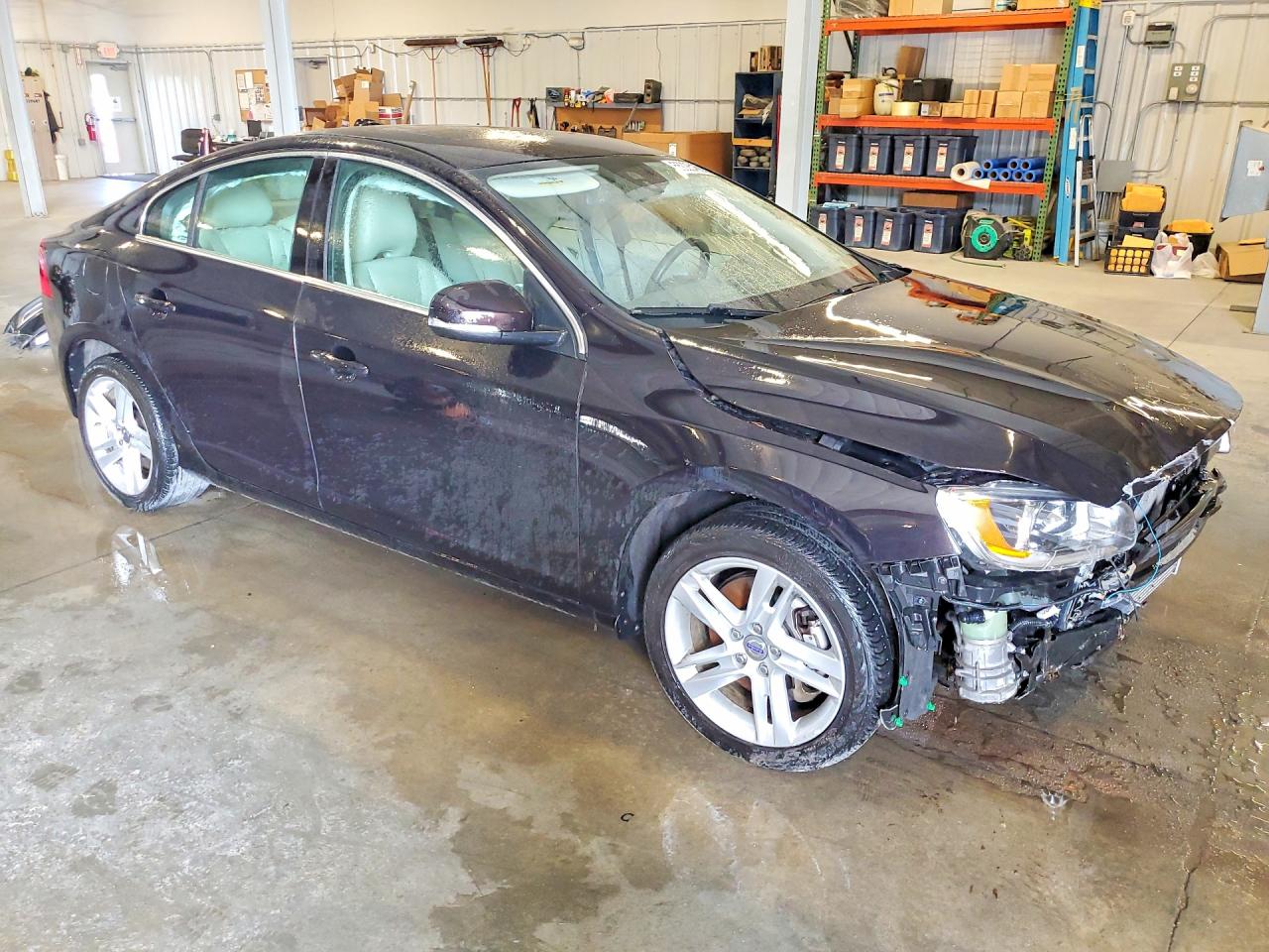2014 Volvo S60 T5 Black vin: YV1612FH8E2276691