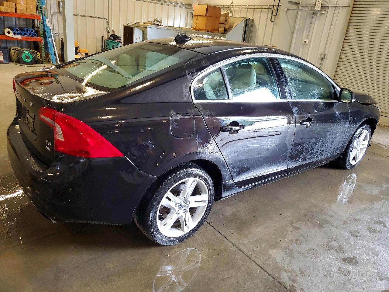 2014 Volvo S60 T5 Black vin: YV1612FH8E2276691