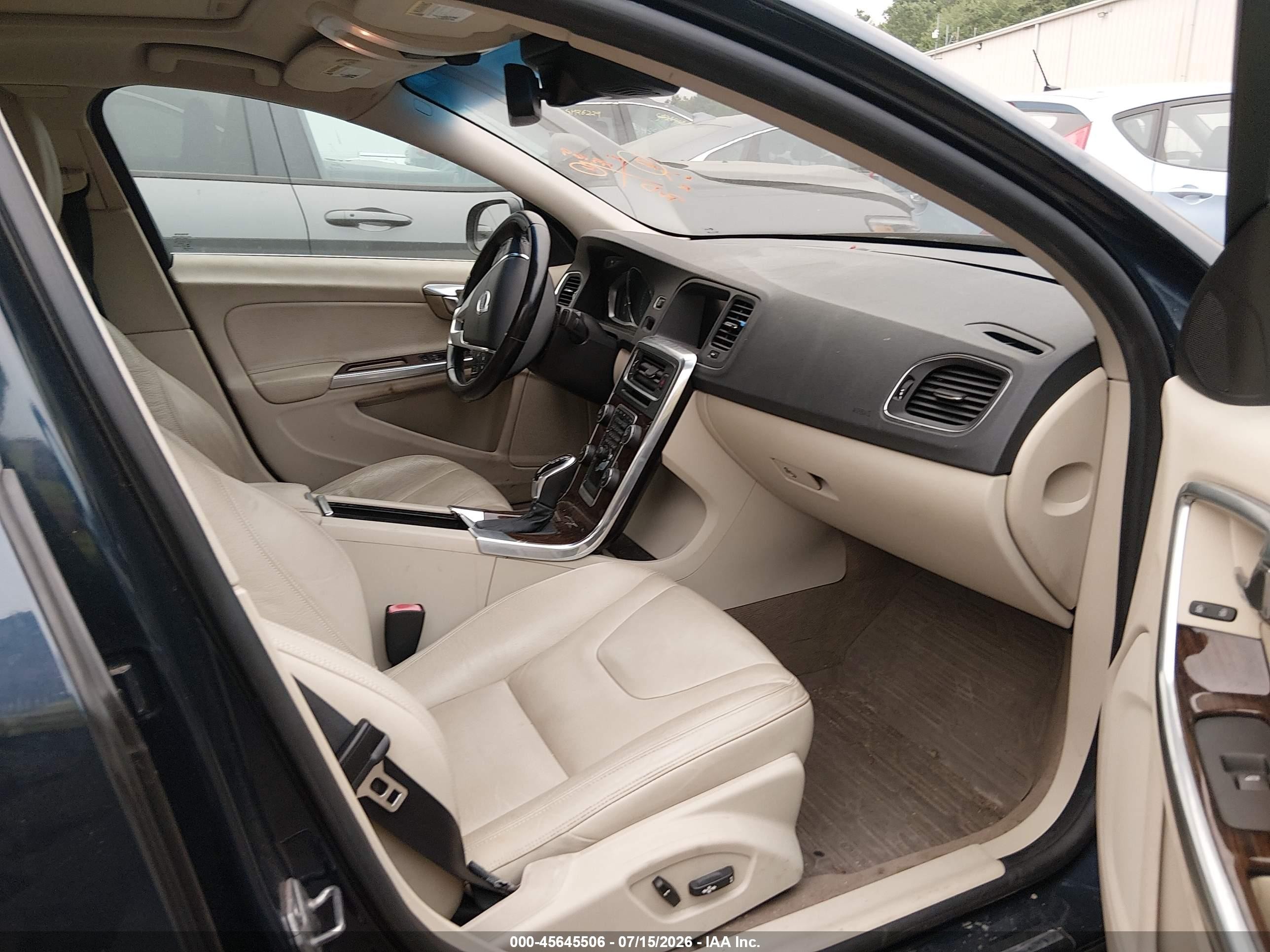 2014 Volvo S60 T5 Blue vin: YV1612FH8E2295399