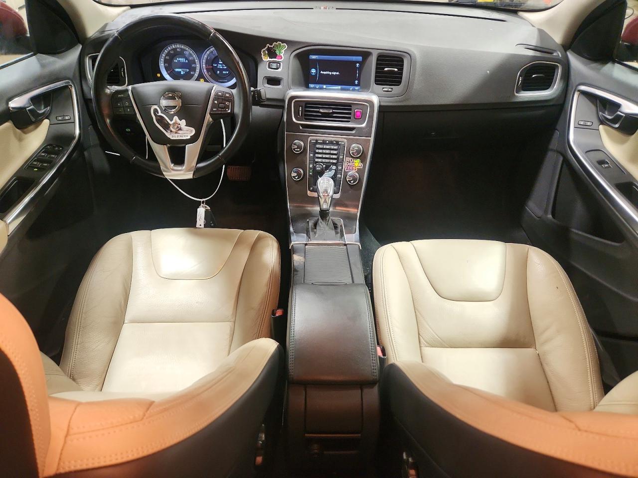 2013 Volvo S60 T5 Burgundy vin: YV1612FH9D1219257