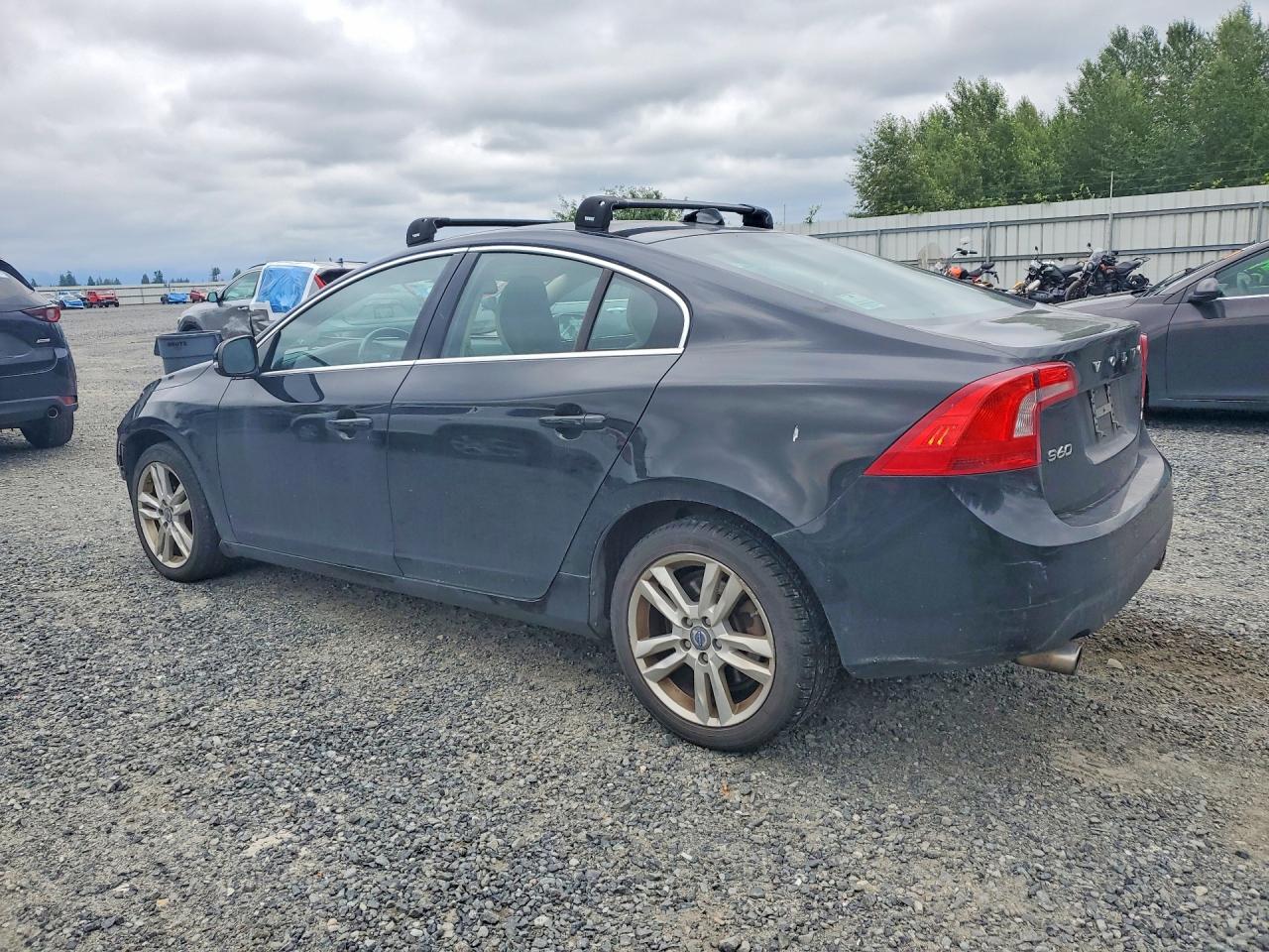 2013 Volvo S60 T5 Black vin: YV1612FH9D1231358