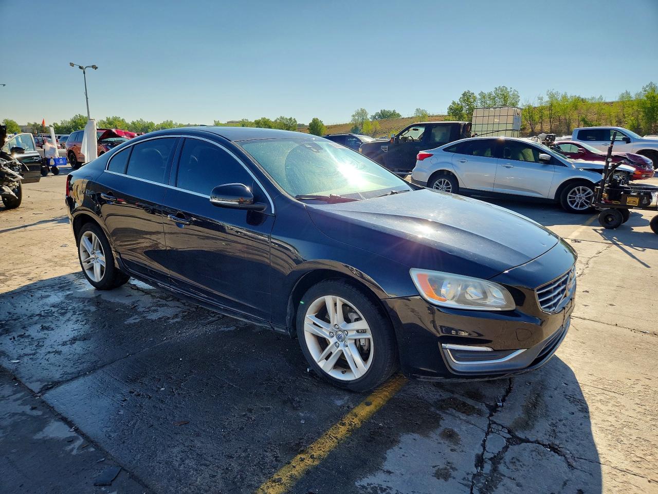 2014 Volvo S60 T5 Black vin: YV1612FH9E2295752