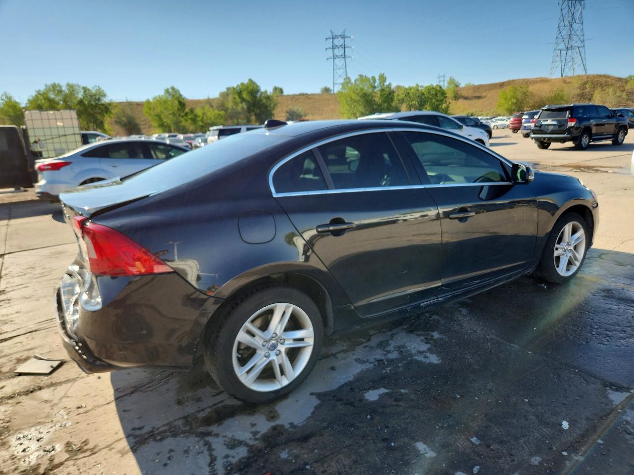 2014 Volvo S60 T5 Black vin: YV1612FH9E2295752
