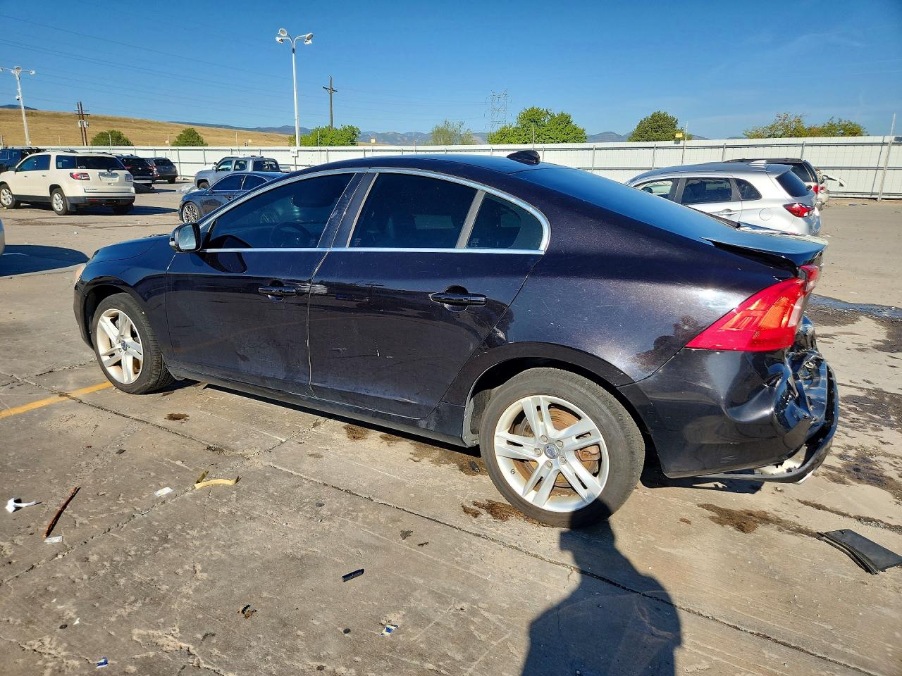 2014 Volvo S60 T5 Black vin: YV1612FH9E2295752