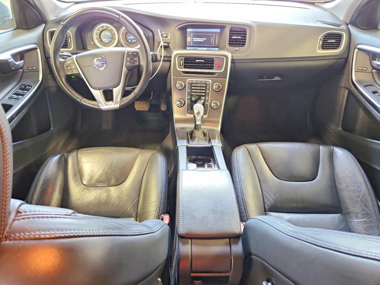 2013 Volvo S60 T5 Charcoal vin: YV1612FHXD1229957