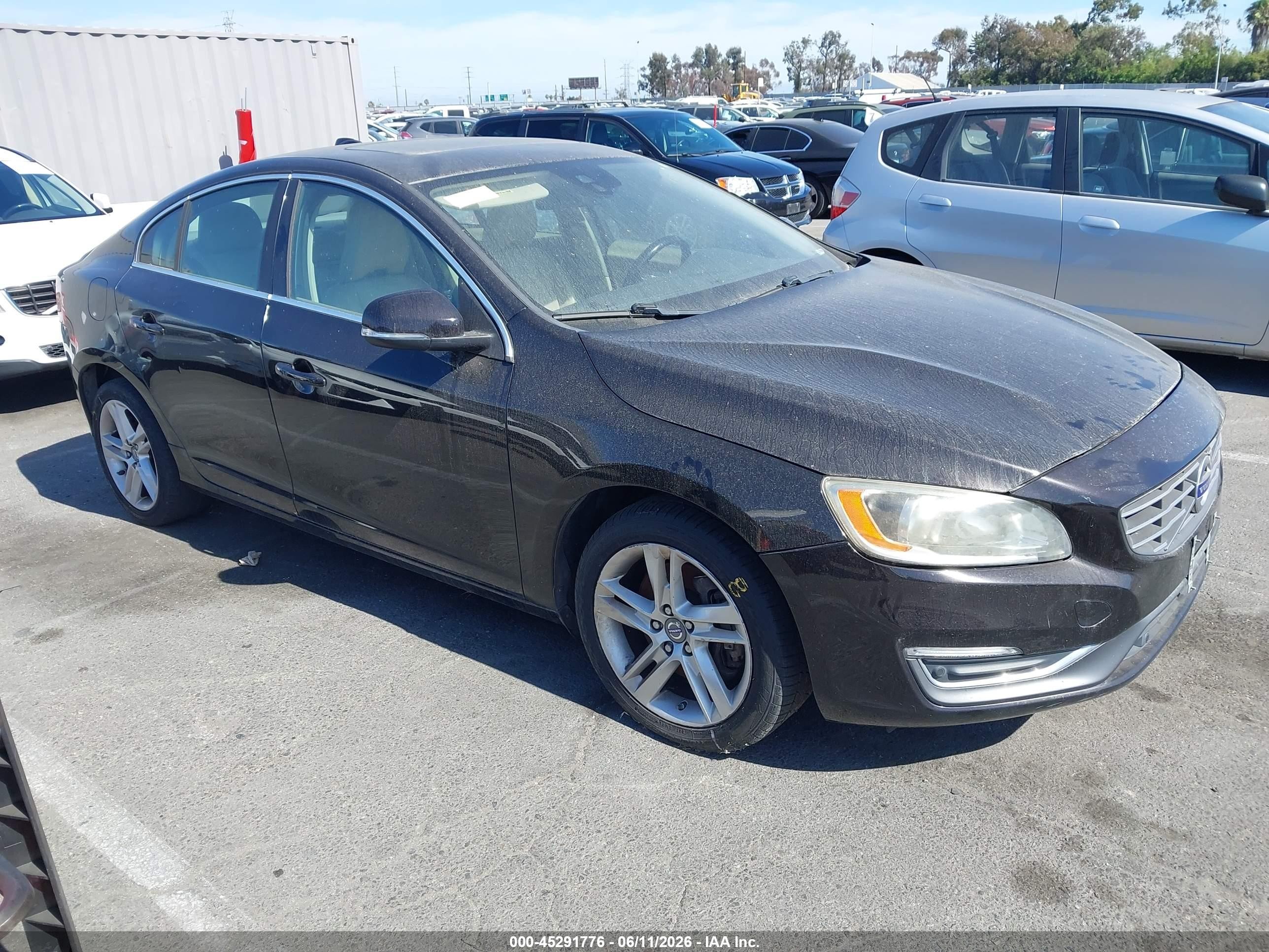 2014 Volvo S60 T5 Purple vin: YV1612FHXE1285835