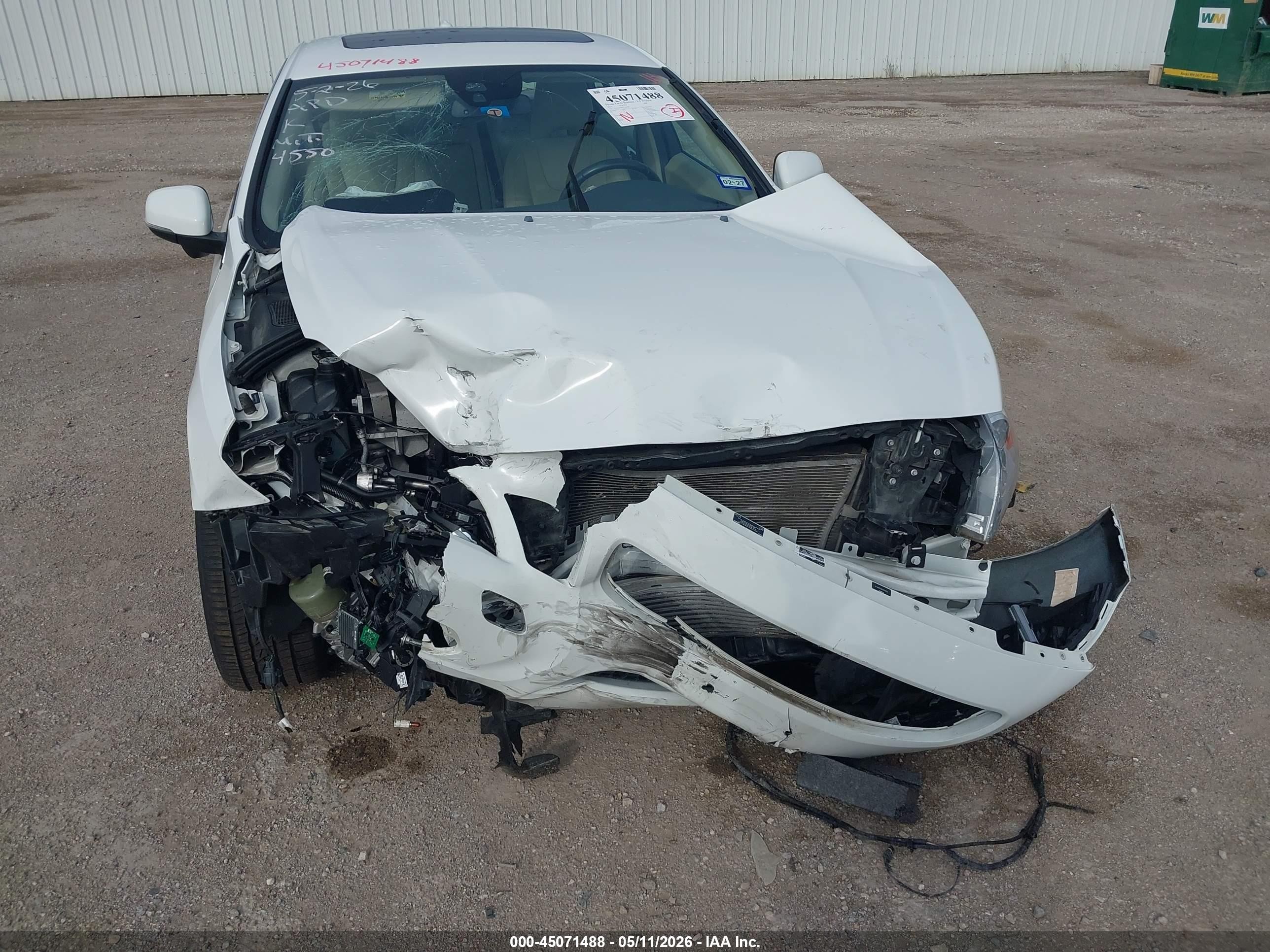 2013 Volvo S60 T5 Platinum White vin: YV1612FS0D1234550