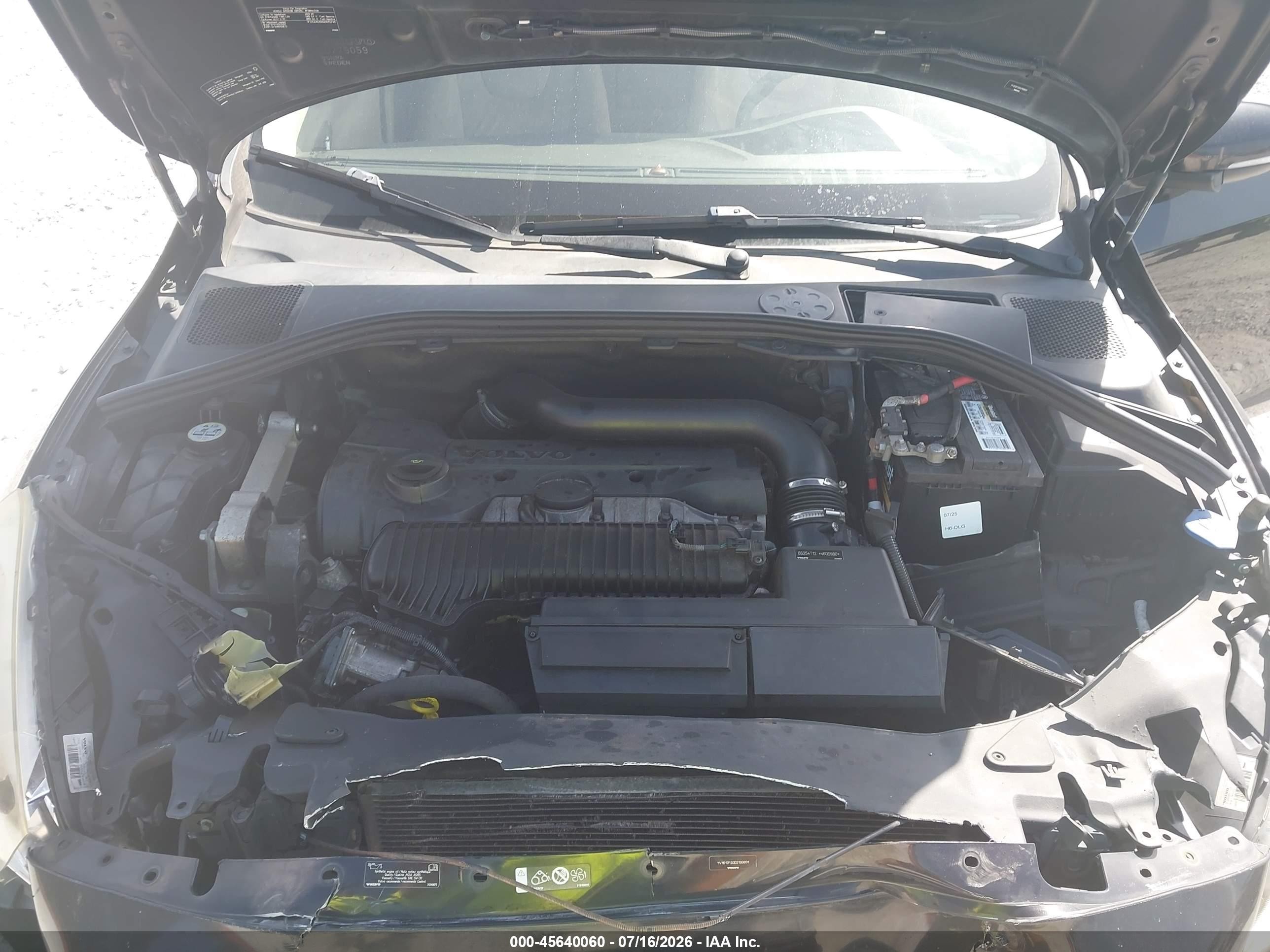 2013 Volvo S60 T5 Black vin: YV1612FS0D2199891