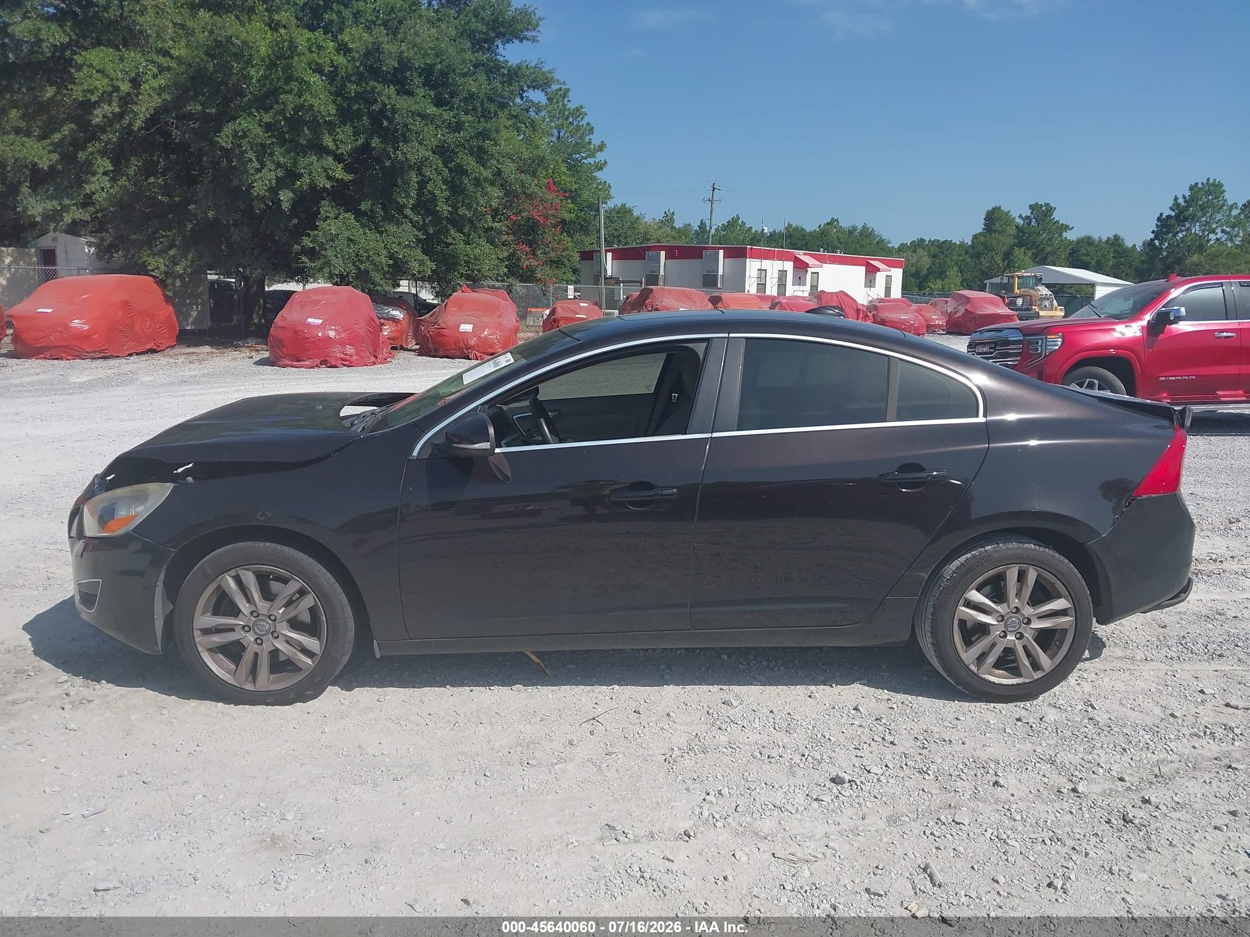 2013 Volvo S60 T5 Black vin: YV1612FS0D2199891