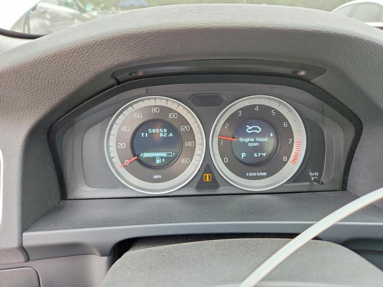 2013 Volvo S60 T5 White vin: YV1612FS0D2202367
