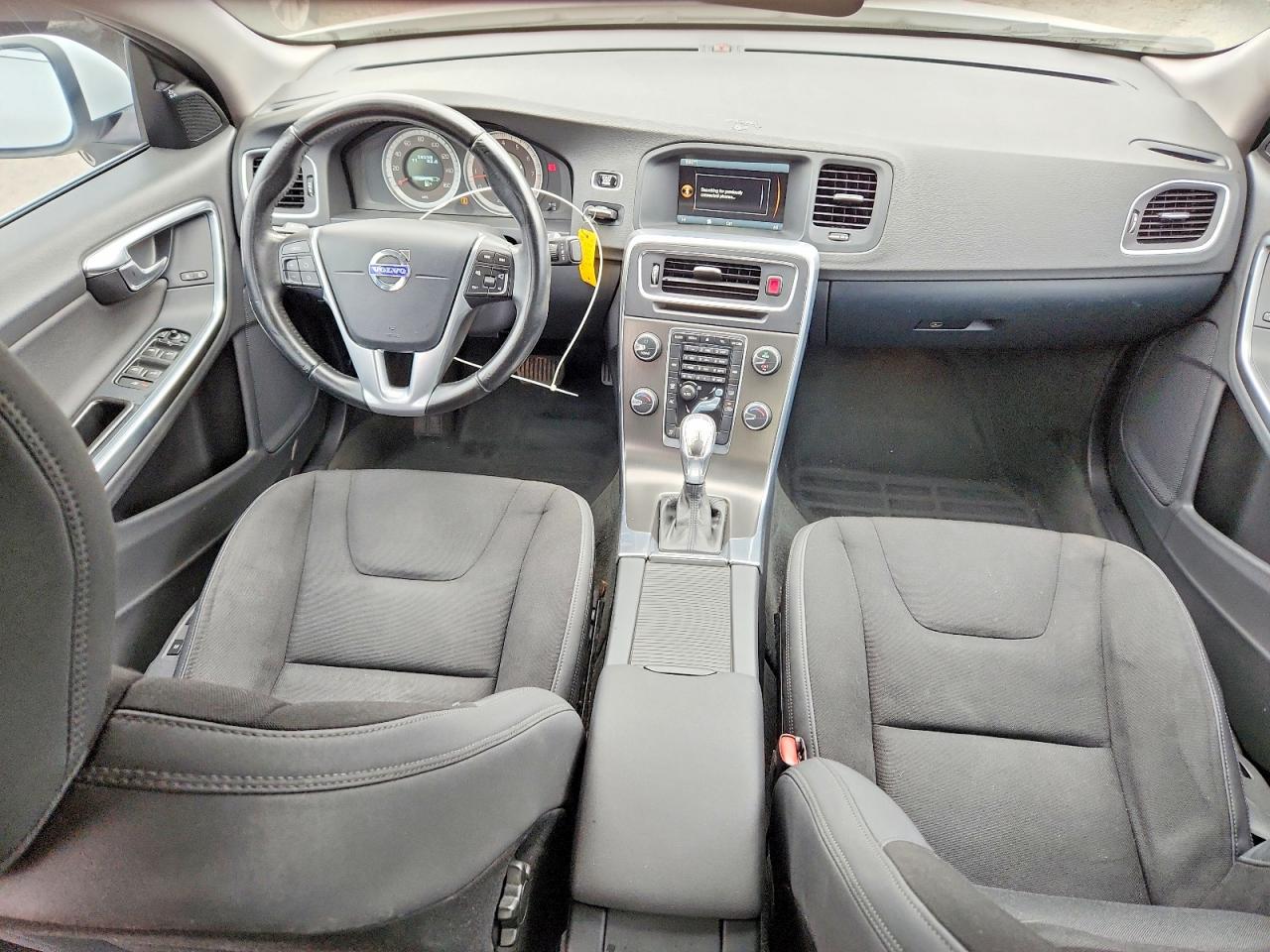 2013 Volvo S60 T5 White vin: YV1612FS0D2202367
