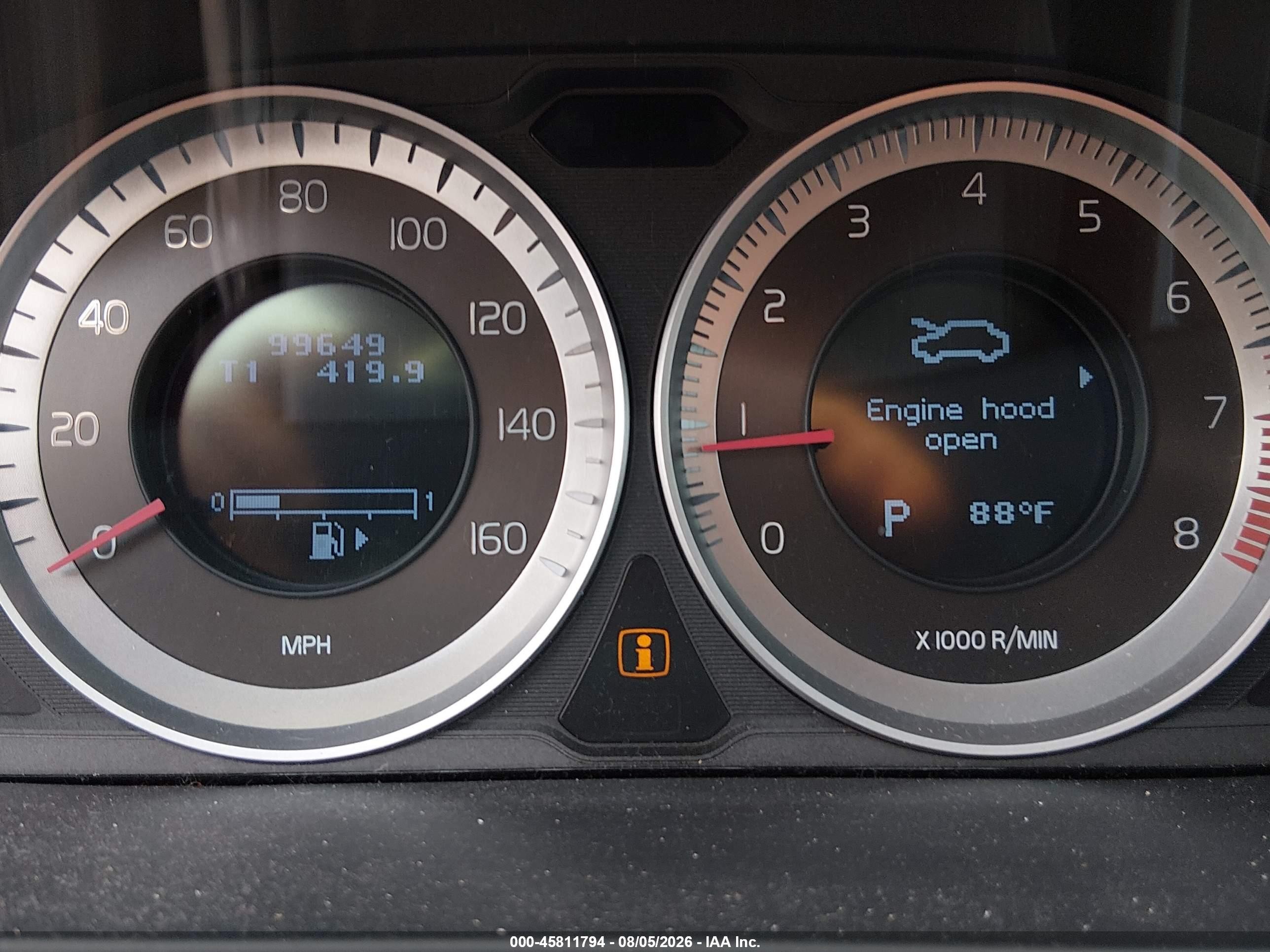 2013 Volvo S60 T5 Gray vin: YV1612FS0D2210548