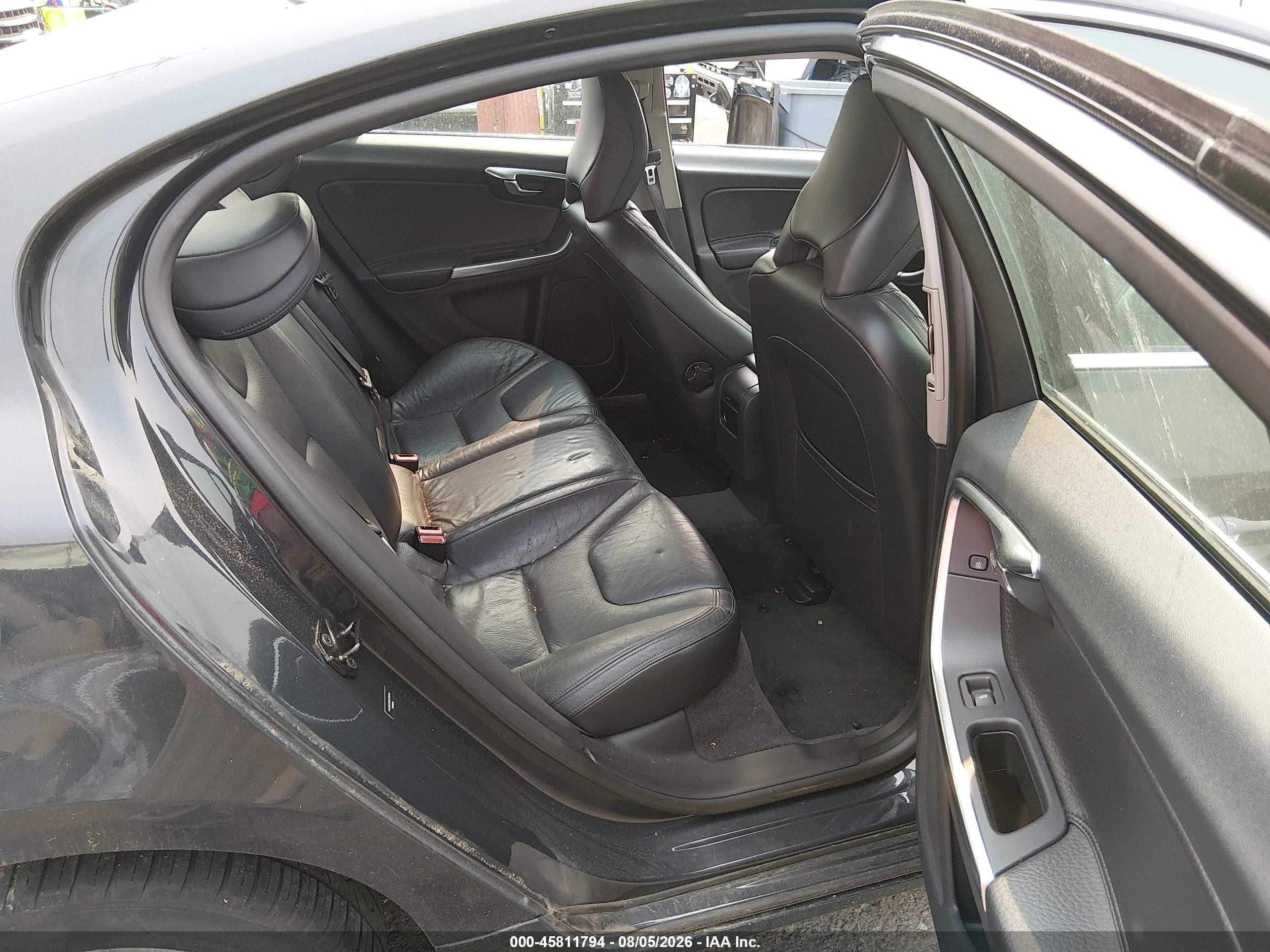 2013 Volvo S60 T5 Gray vin: YV1612FS0D2210548