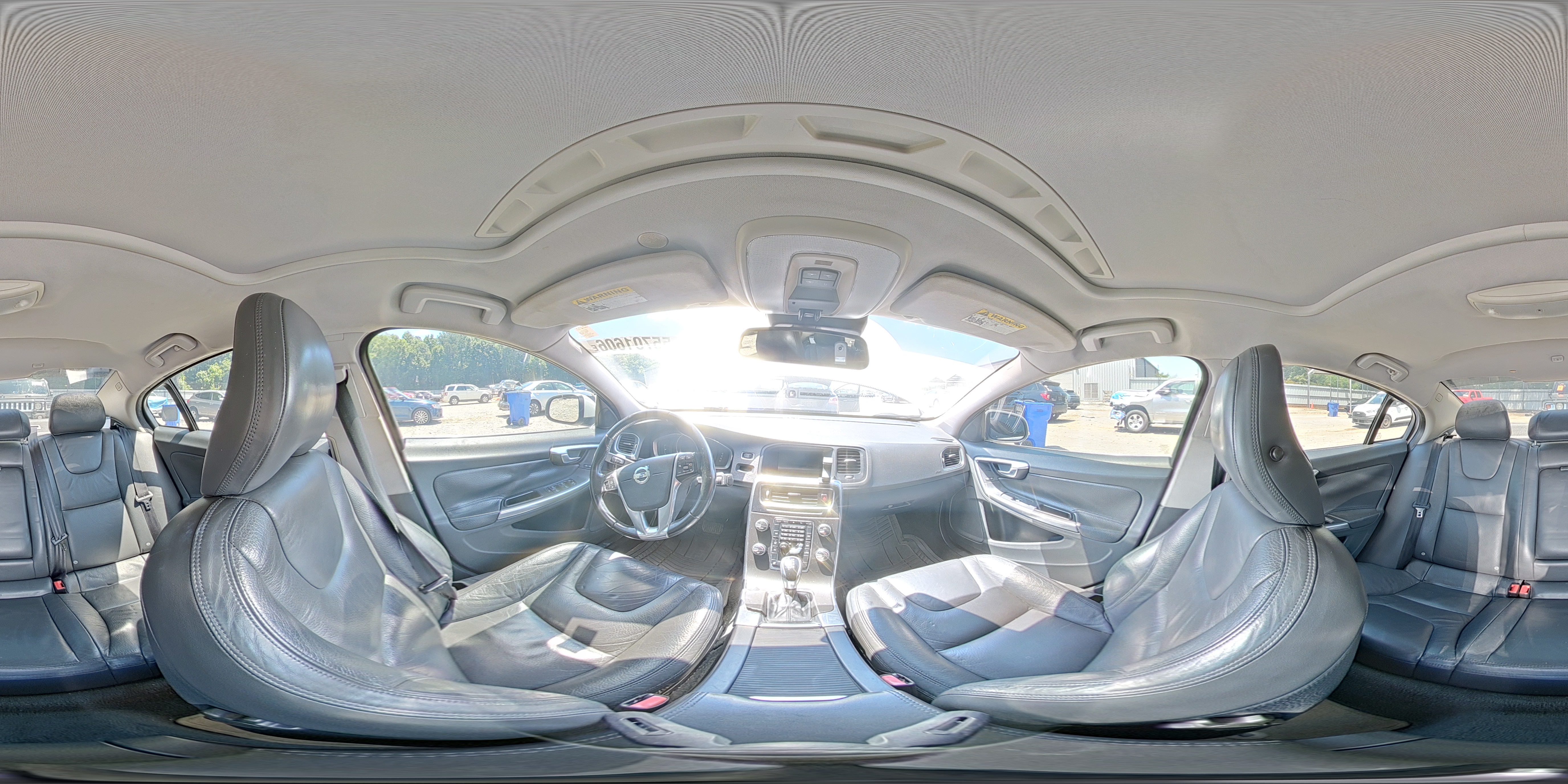 2014 Volvo S60 T5 White vin: YV1612FS0E2293707