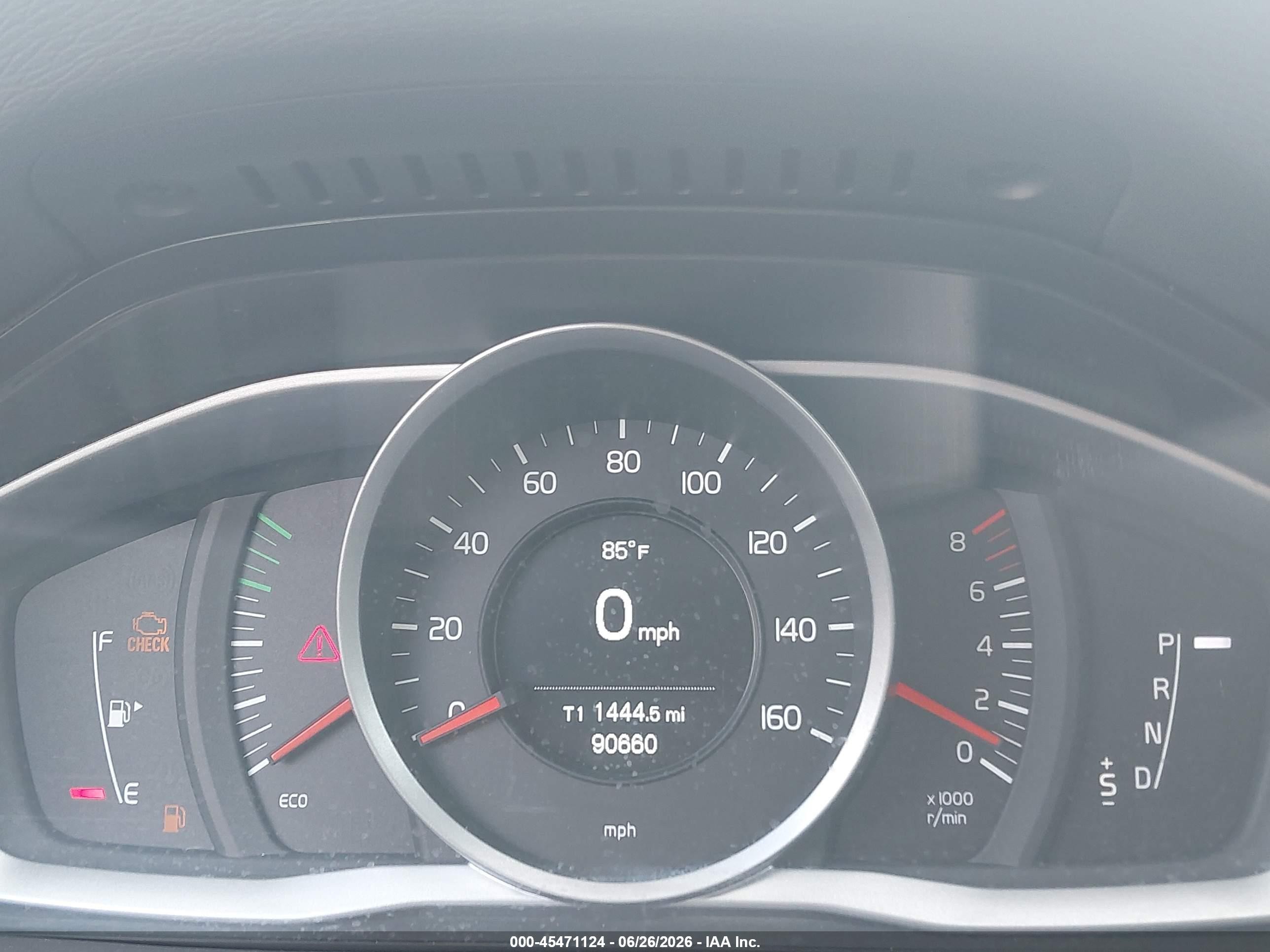 2014 Volvo S60 T5 Black vin: YV1612FS0E2296543