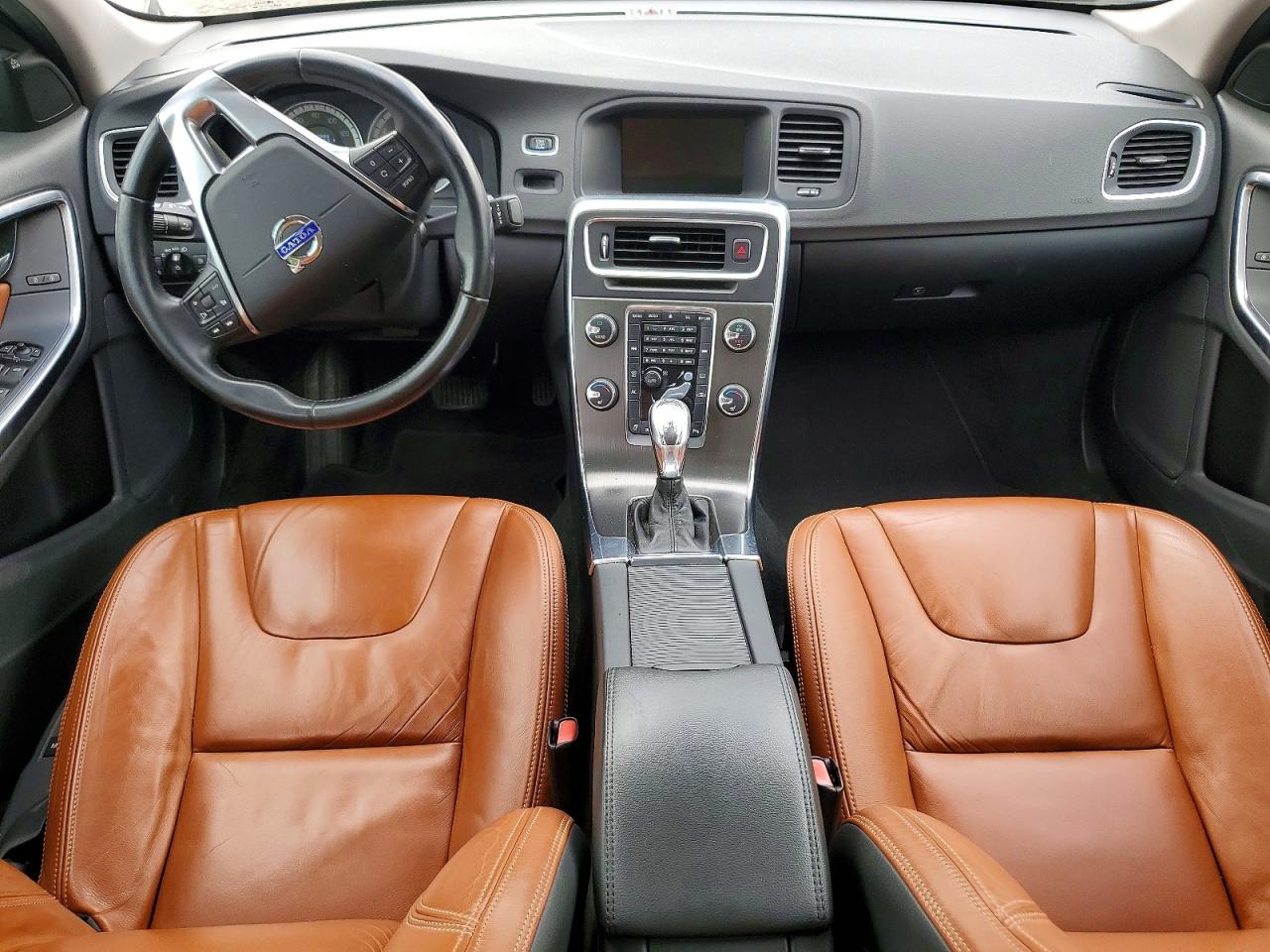 2013 Volvo S60 T5 White vin: YV1612FS1D2192285