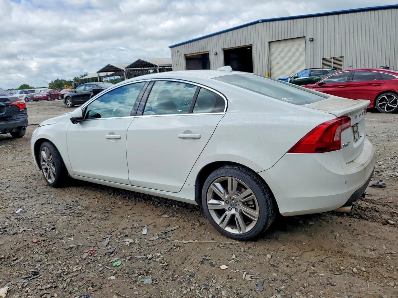 2013 Volvo S60 T5 White vin: YV1612FS1D2192285