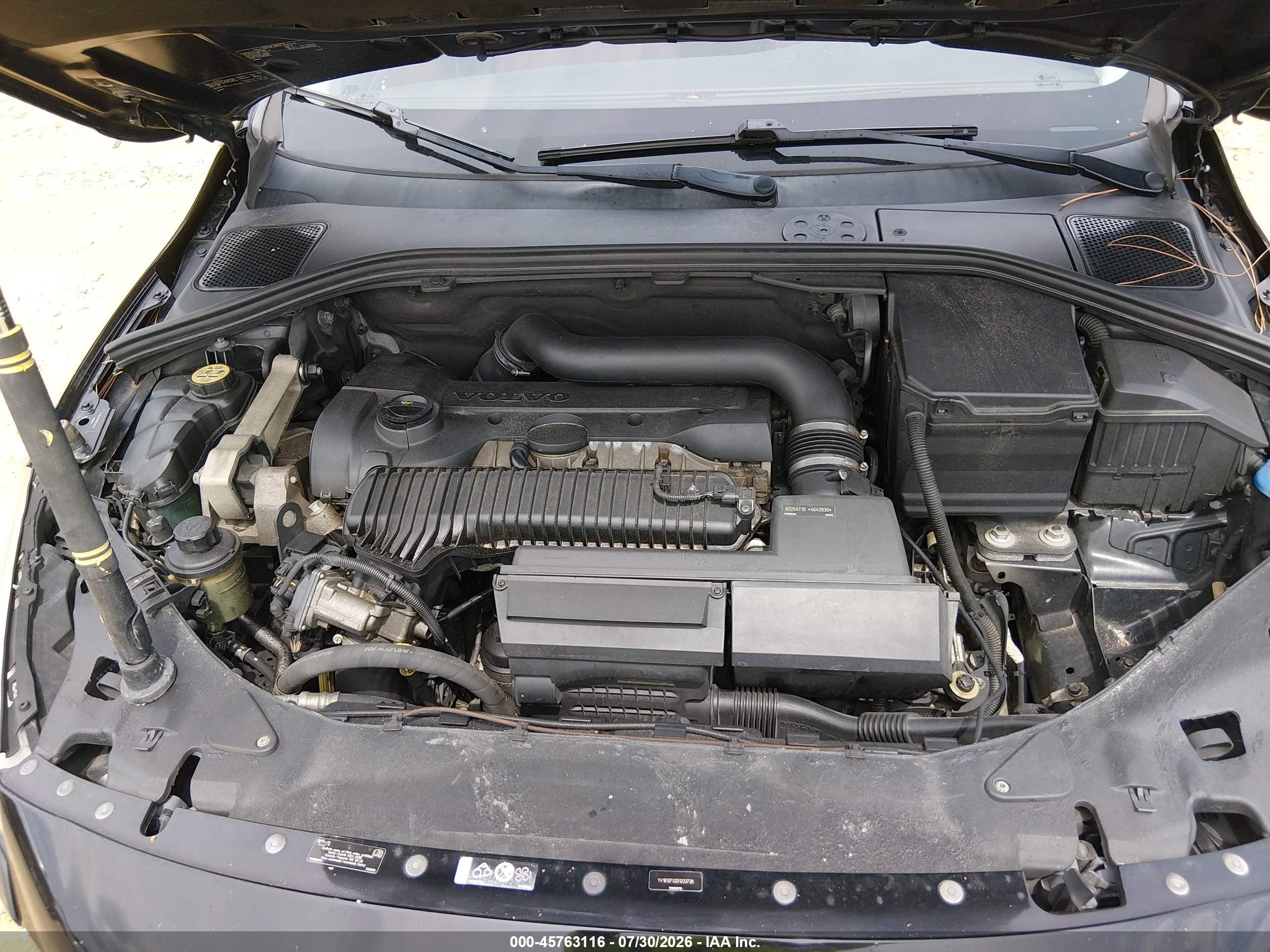2013 Volvo S60 T5 Black vin: YV1612FS2D1233738