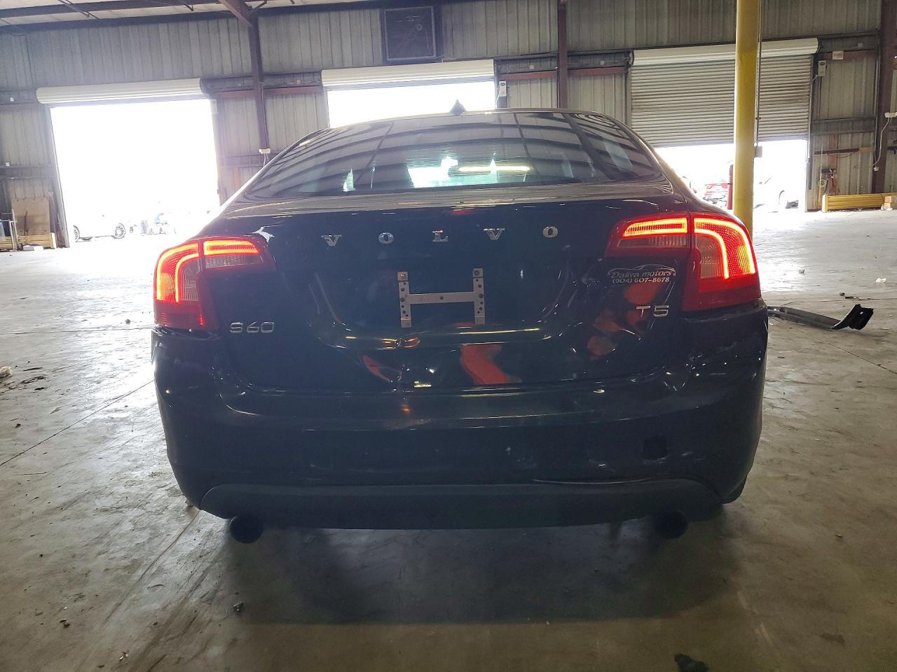 2013 Volvo S60 T5 Black vin: YV1612FS2D2220000