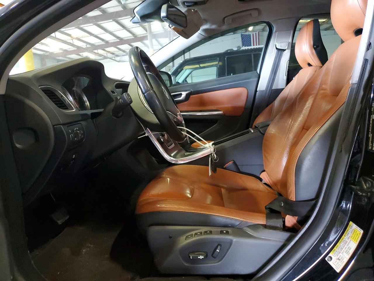 2013 Volvo S60 T5 Black vin: YV1612FS2D2220000