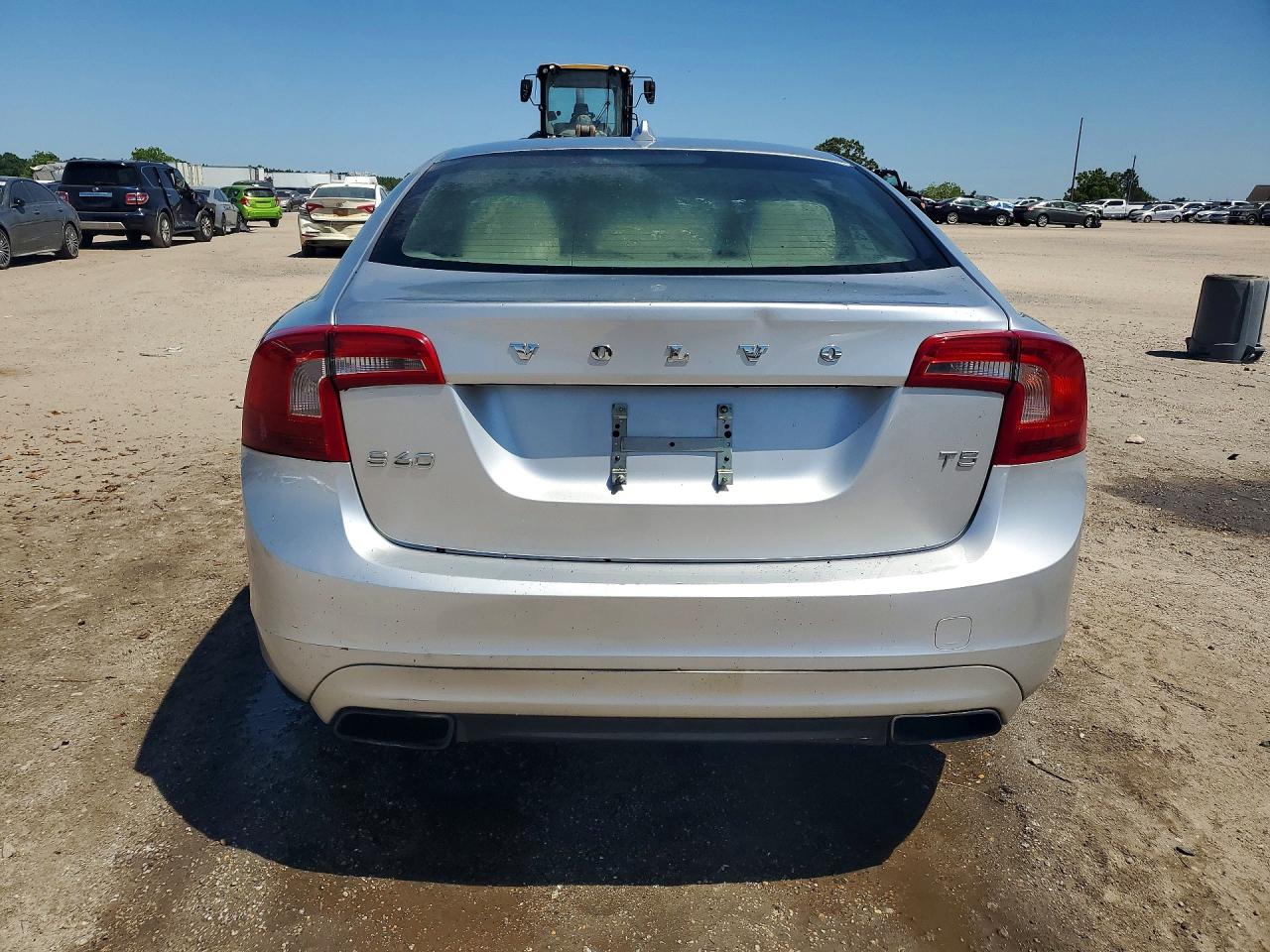 2014 Volvo S60 T5 Silver vin: YV1612FS2E1289955