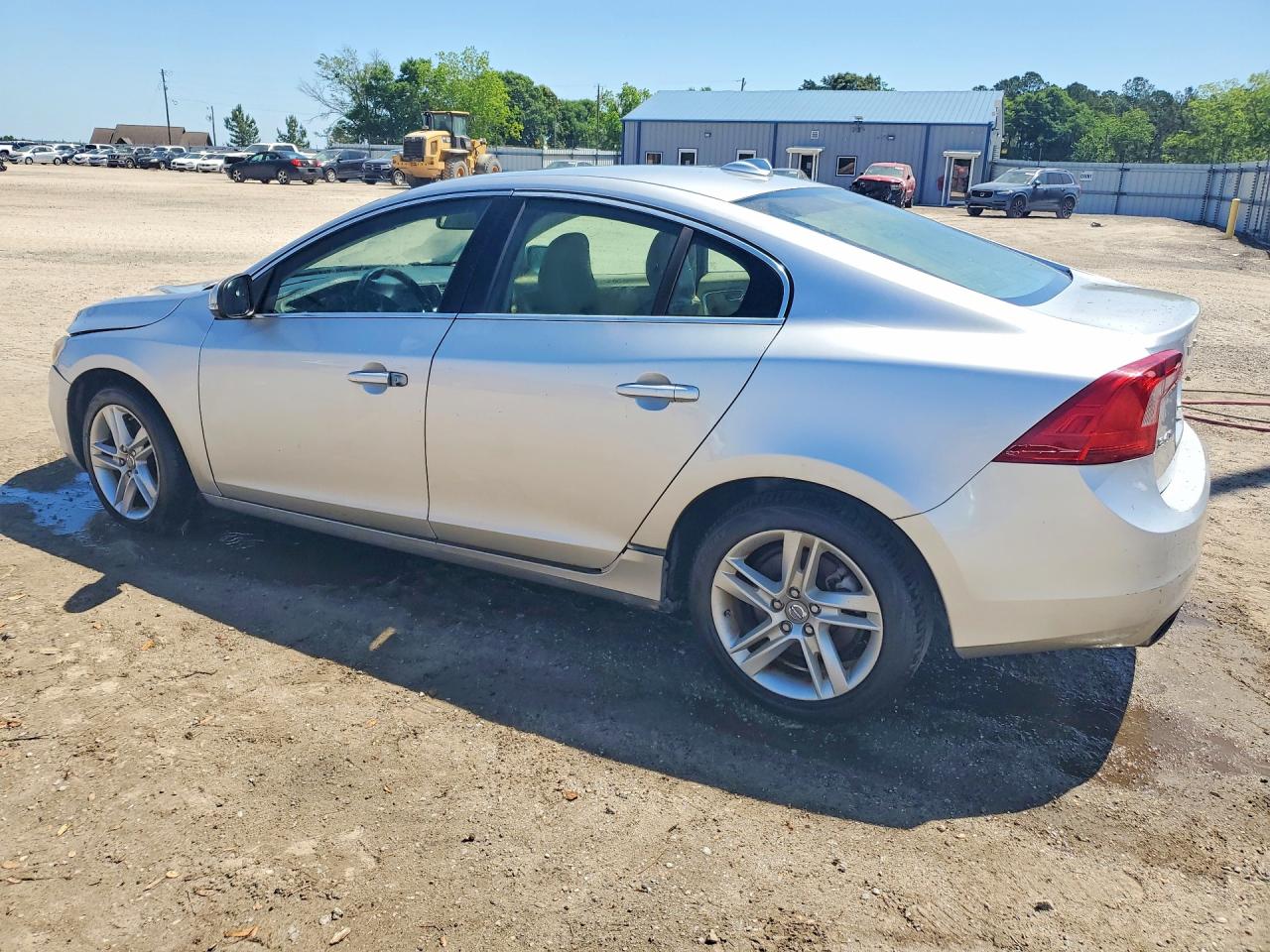 2014 Volvo S60 T5 Silver vin: YV1612FS2E1289955