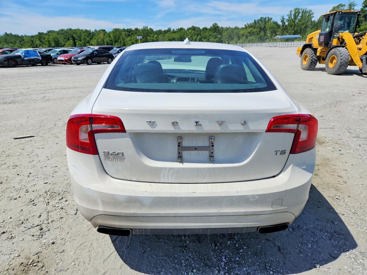 2014 Volvo S60 T5 White vin: YV1612FS2E2283793