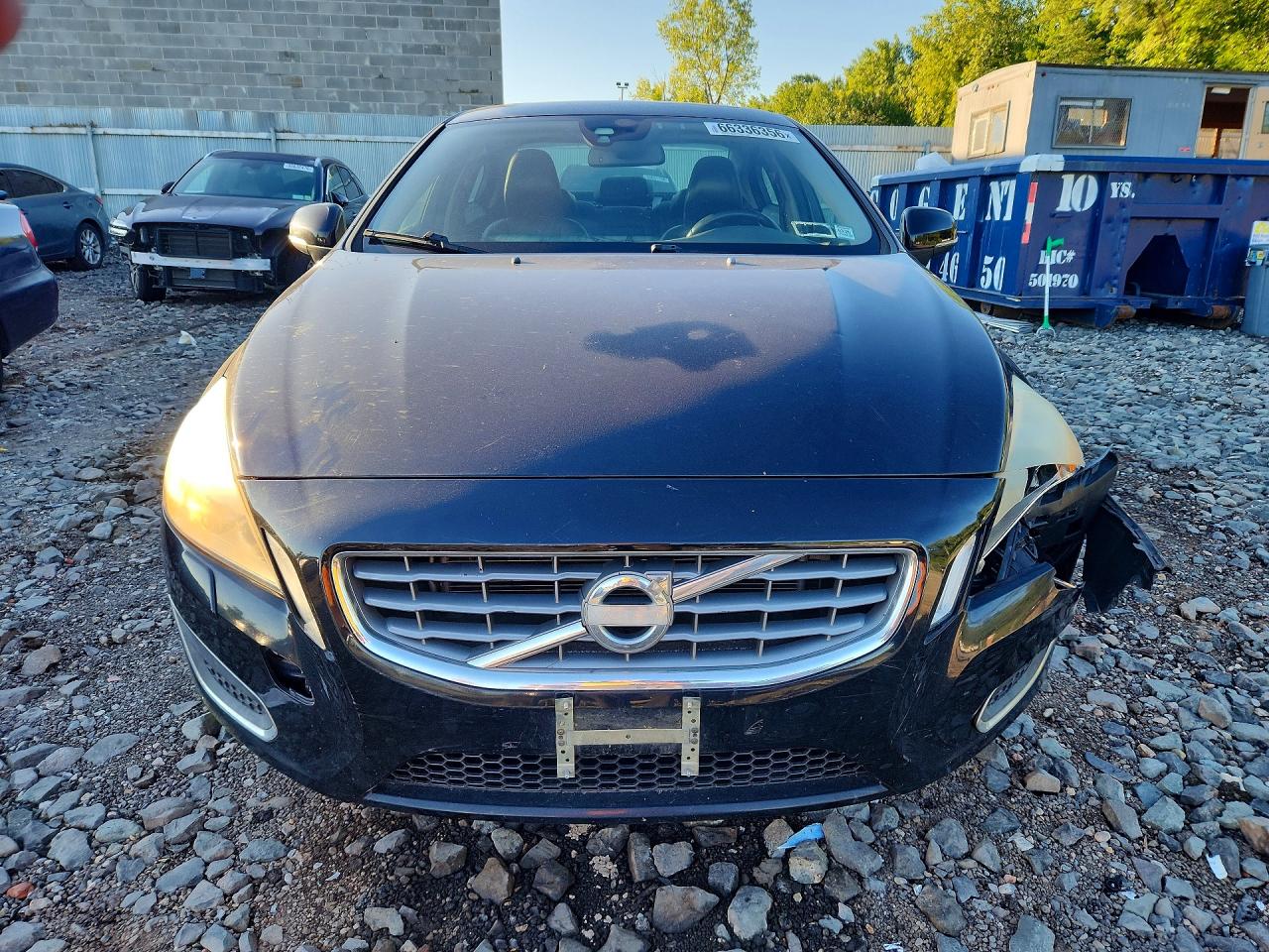 2013 Volvo S60 T5 Черный vin: YV1612FS3D1215121