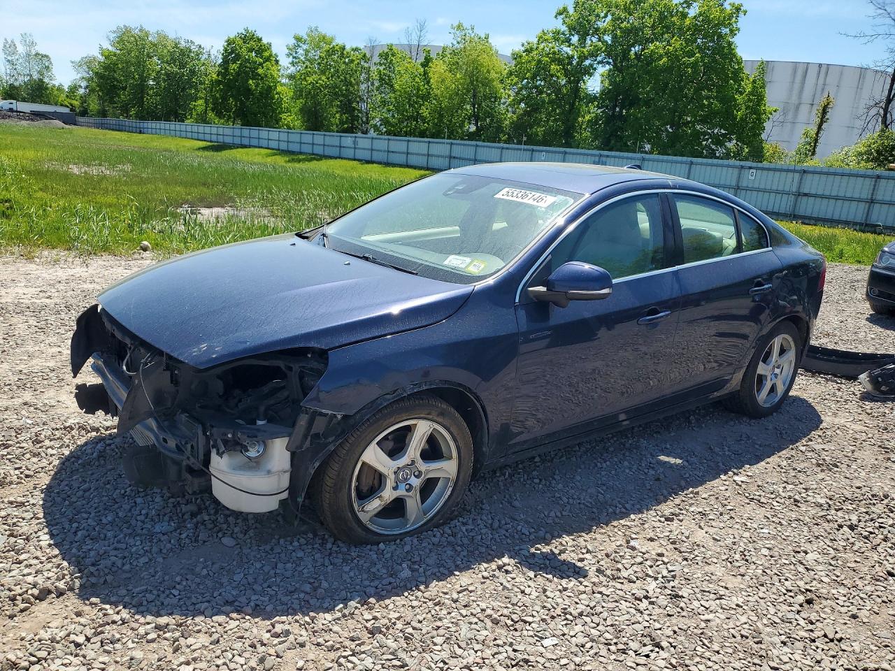 2013 Volvo S60 T5 Blue vin: YV1612FS3D1219492