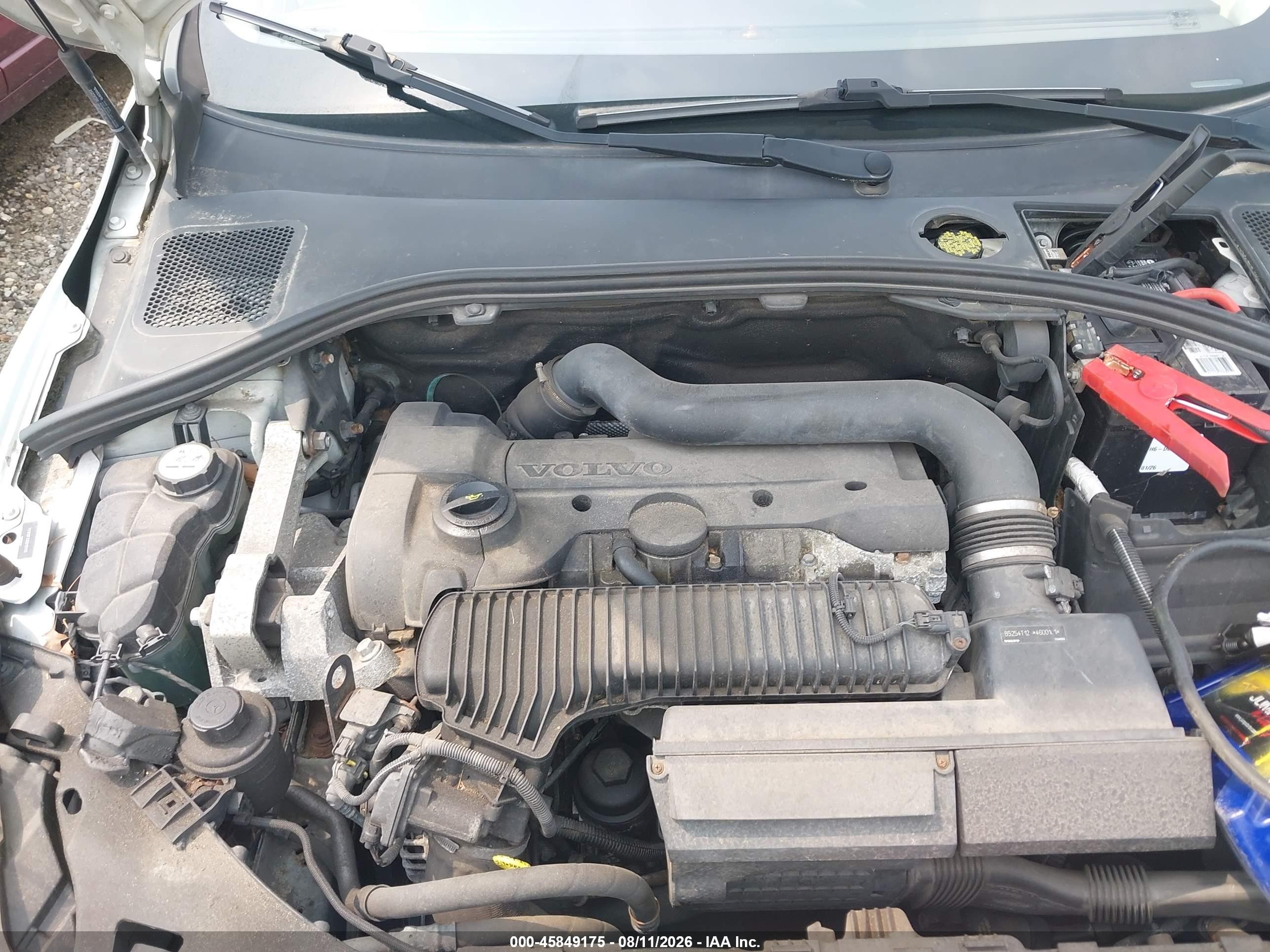 2013 Volvo S60 T5/t5 Platinum/t5 Premier/t5 Premier Plus White vin: YV1612FS3D2193132