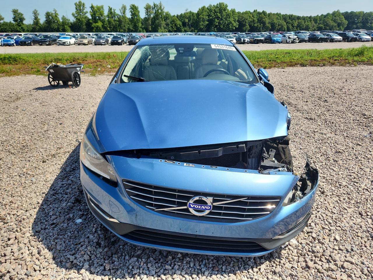 2014 Volvo S60 T5 Blue vin: YV1612FS3E2285410