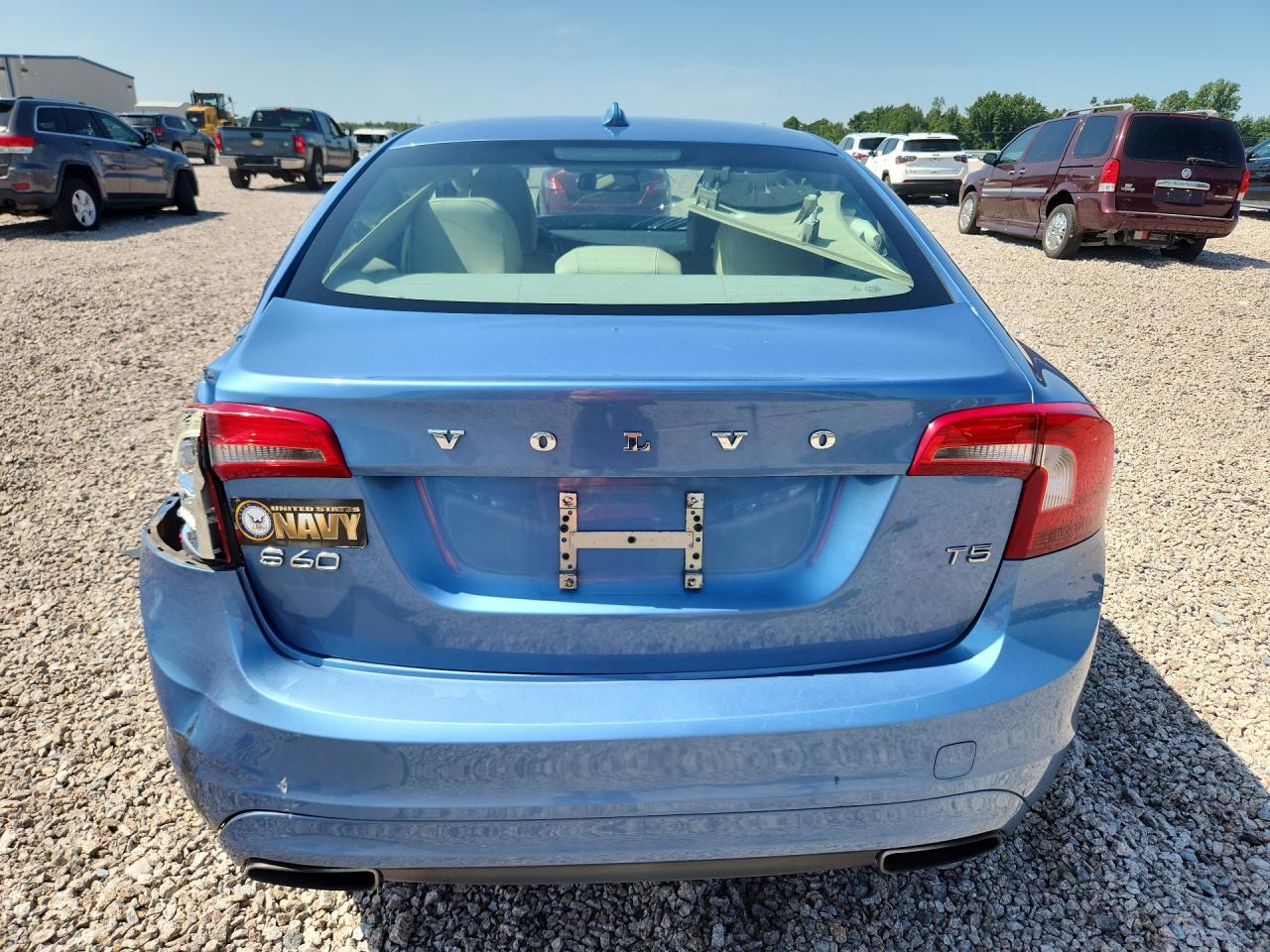 2014 Volvo S60 T5 Blue vin: YV1612FS3E2285410
