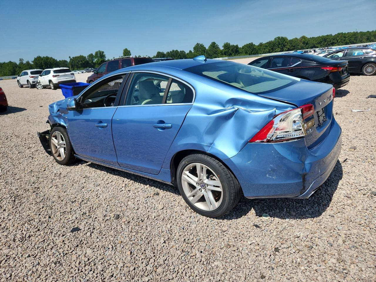2014 Volvo S60 T5 Blue vin: YV1612FS3E2285410