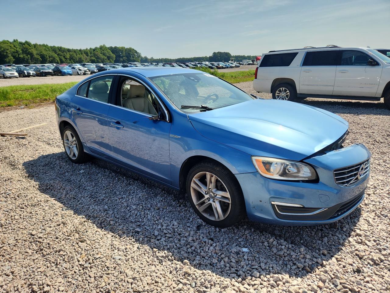 2014 Volvo S60 T5 Blue vin: YV1612FS3E2285410