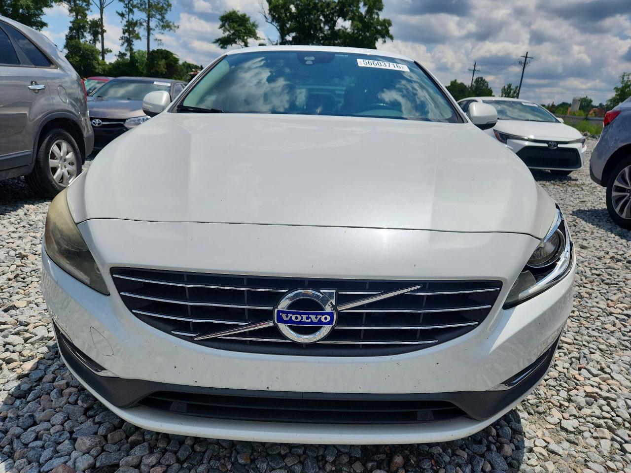 2014 Volvo S60 T5 Белый vin: YV1612FS3E2289540