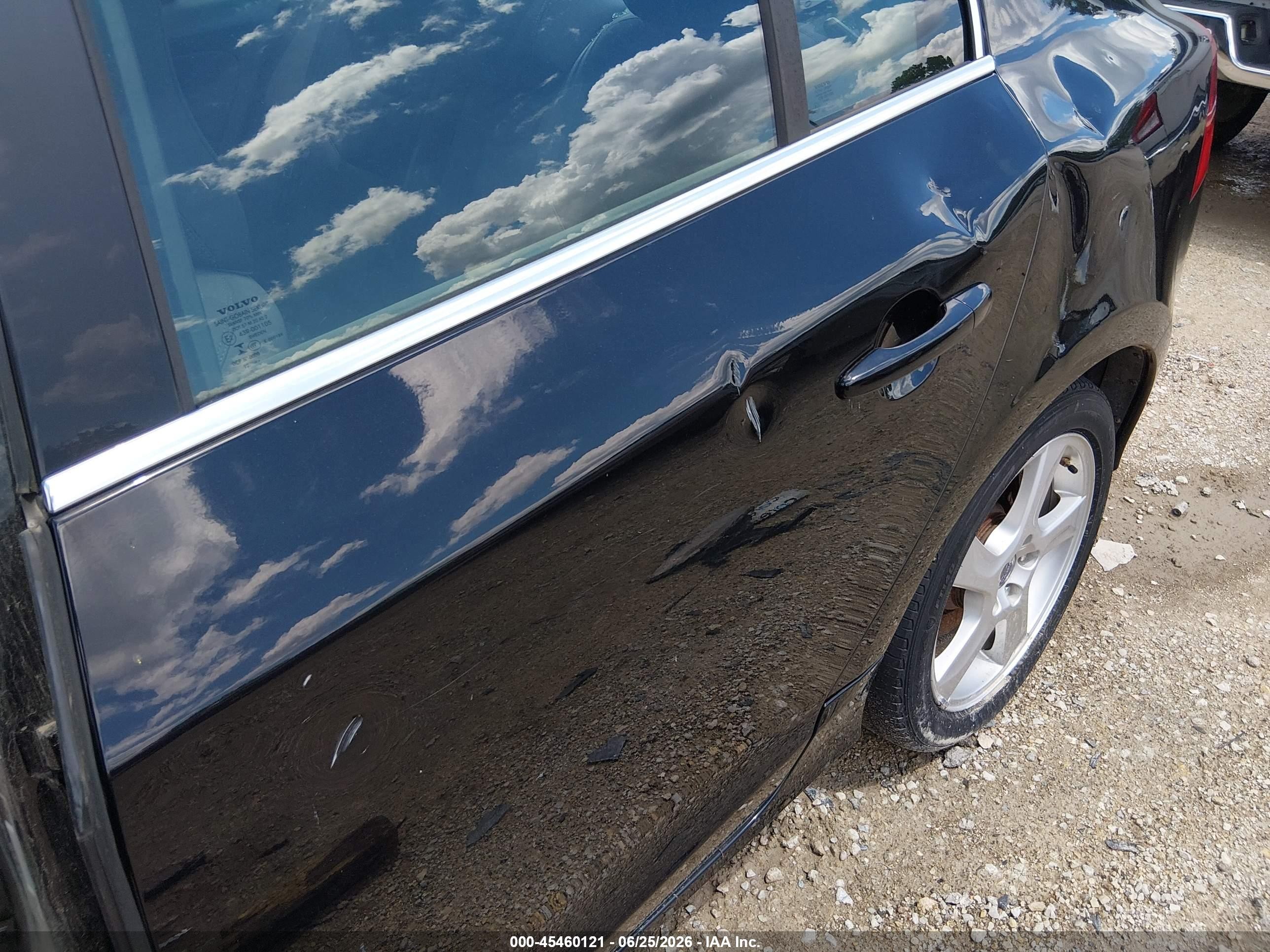 2013 Volvo S60 T5 Черный vin: YV1612FS4D1208663