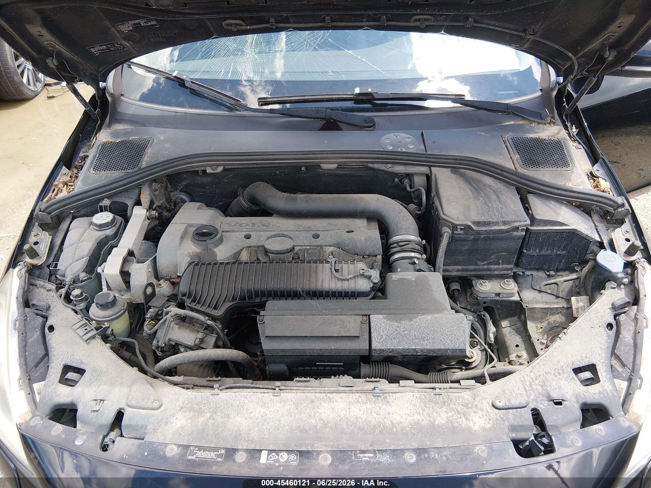 2013 Volvo S60 T5 Черный vin: YV1612FS4D1208663