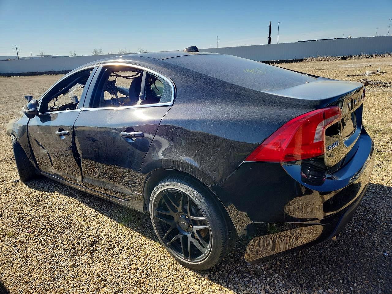 2013 Volvo S60 T5 Black vin: YV1612FS4D1224765