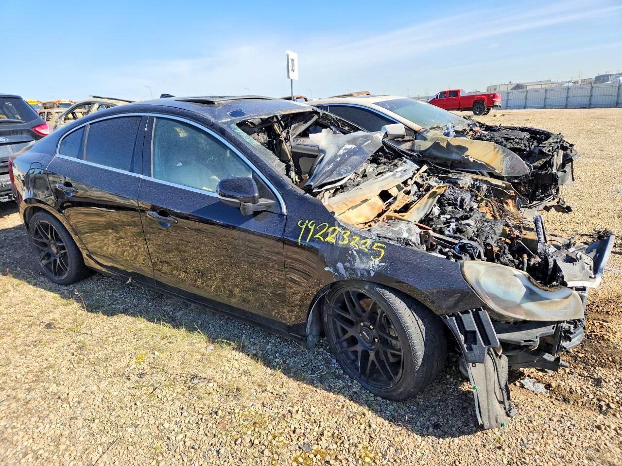 2013 Volvo S60 T5 Black vin: YV1612FS4D1224765