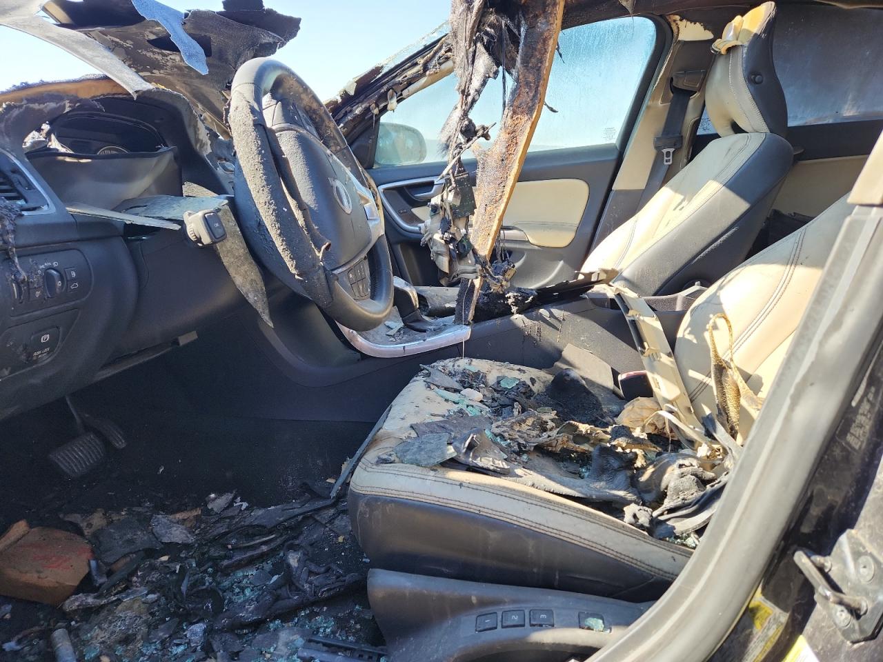 2013 Volvo S60 T5 Black vin: YV1612FS4D1224765 Damage: Steering Wheel, Broken, Replacement Required