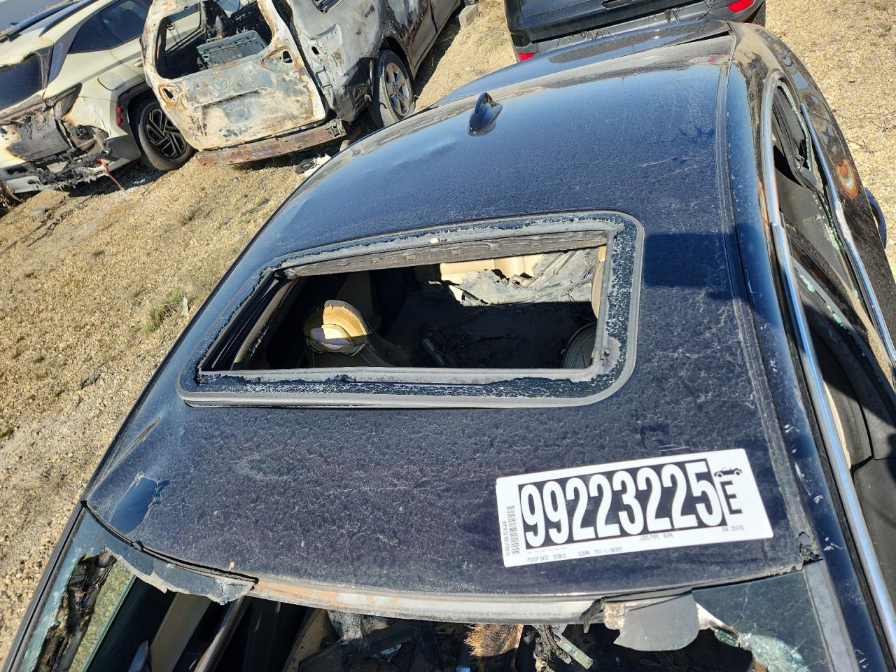 2013 Volvo S60 T5 Black vin: YV1612FS4D1224765 Damage: Roof Panel, Severe Damage, Replacement Required
