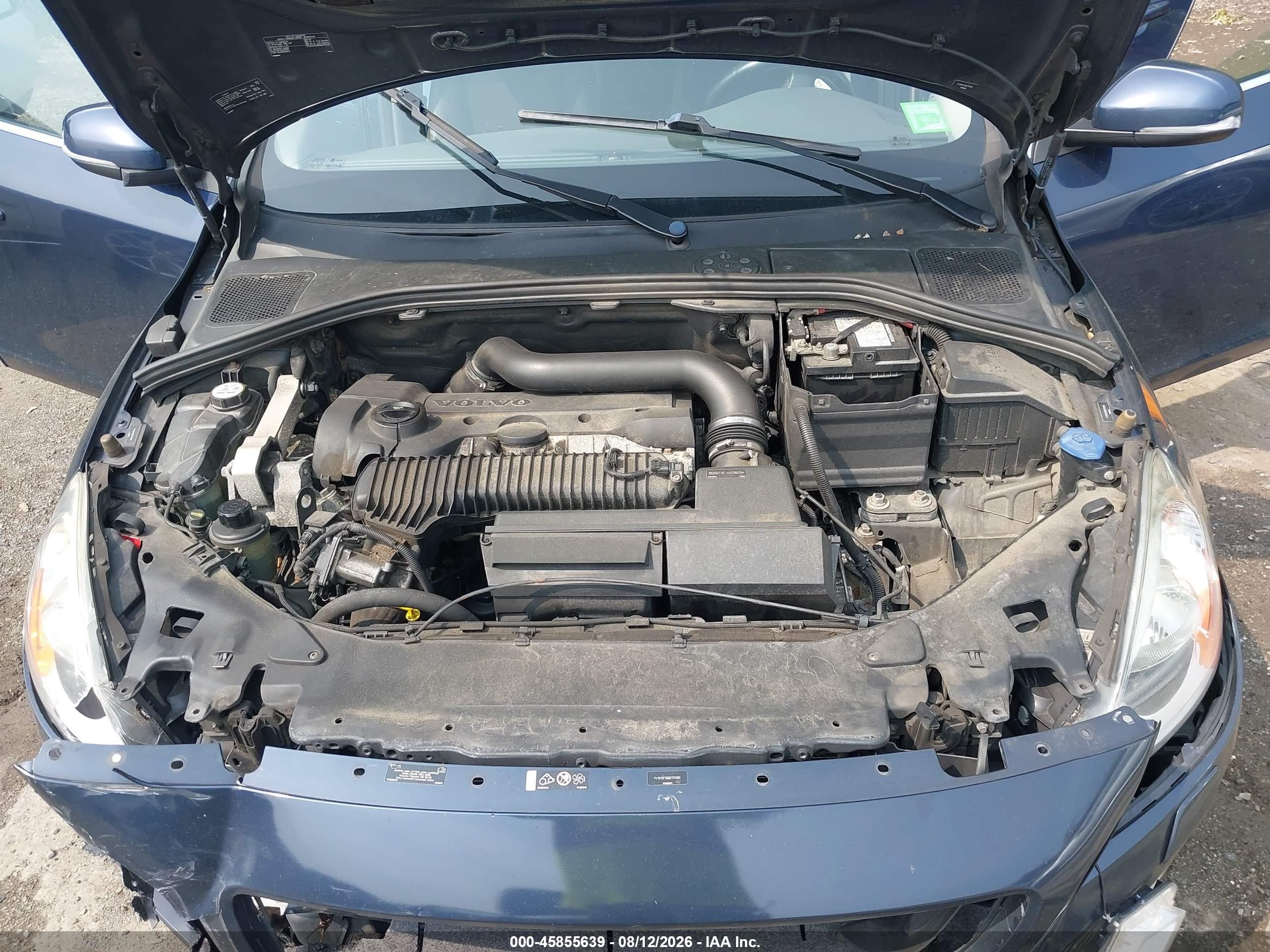 2013 Volvo S60 T5/t5 Platinum/t5 Premier/t5 Premier Plus Blue vin: YV1612FS5D2170192