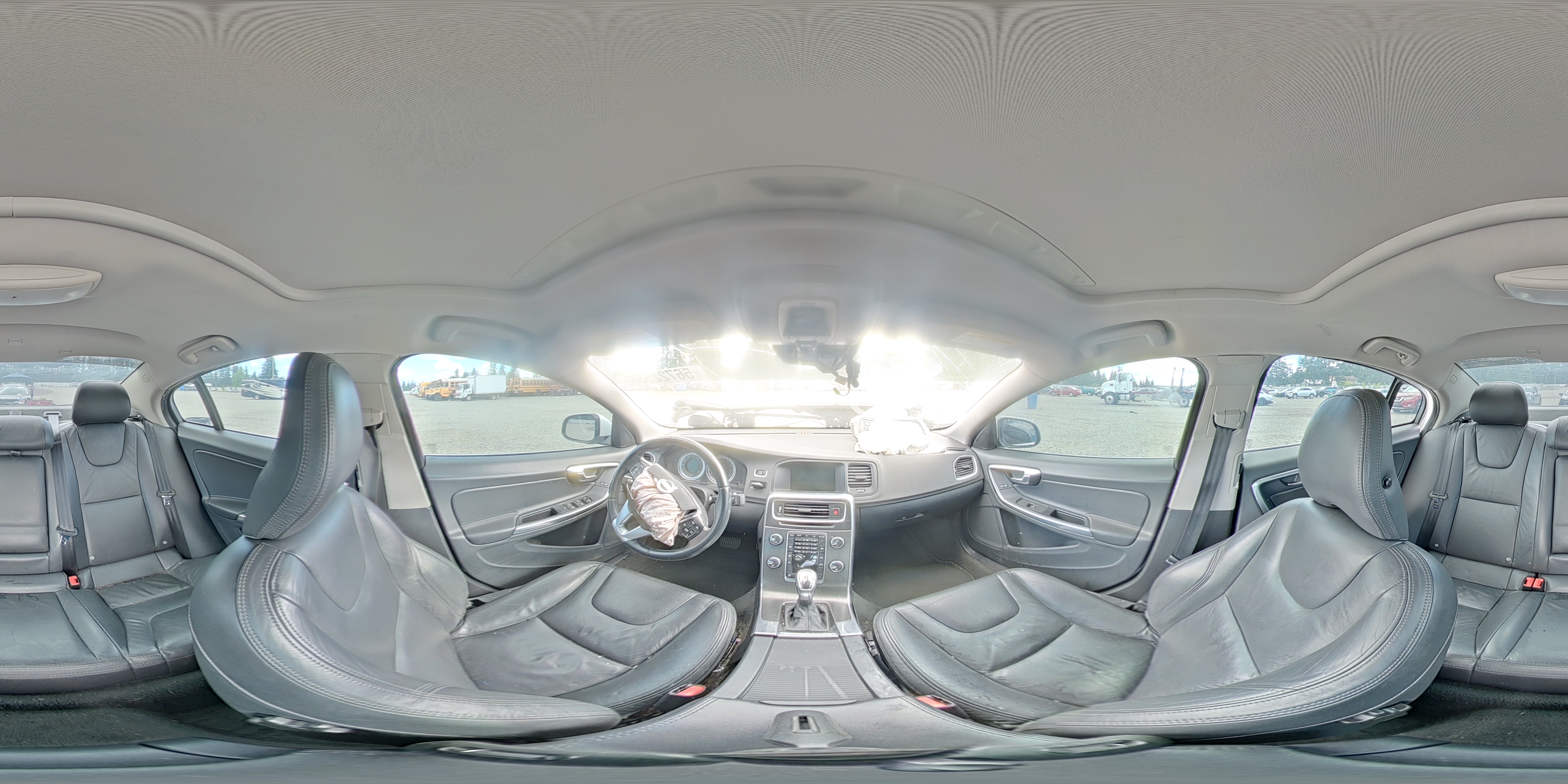 2013 Volvo S60 T5 White vin: YV1612FS5D2197991