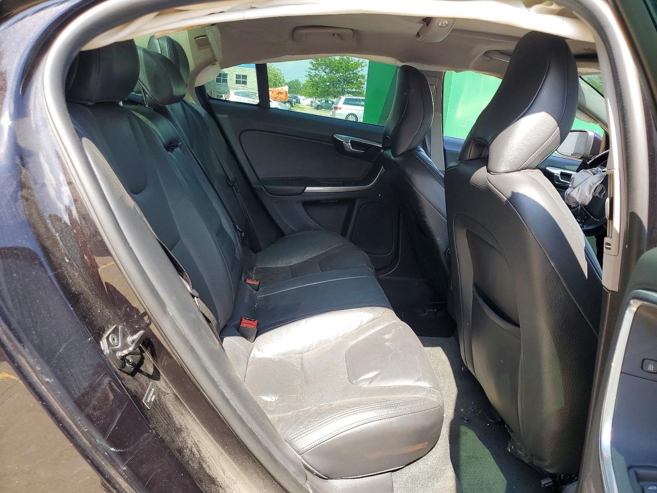 2013 Volvo S60 T5 Black vin: YV1612FS5D2224218
