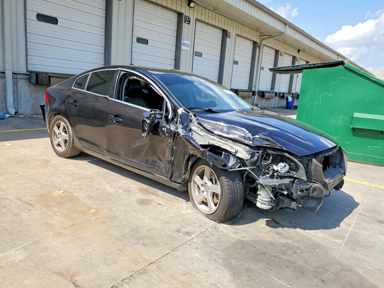 2013 Volvo S60 T5 Black vin: YV1612FS5D2224218