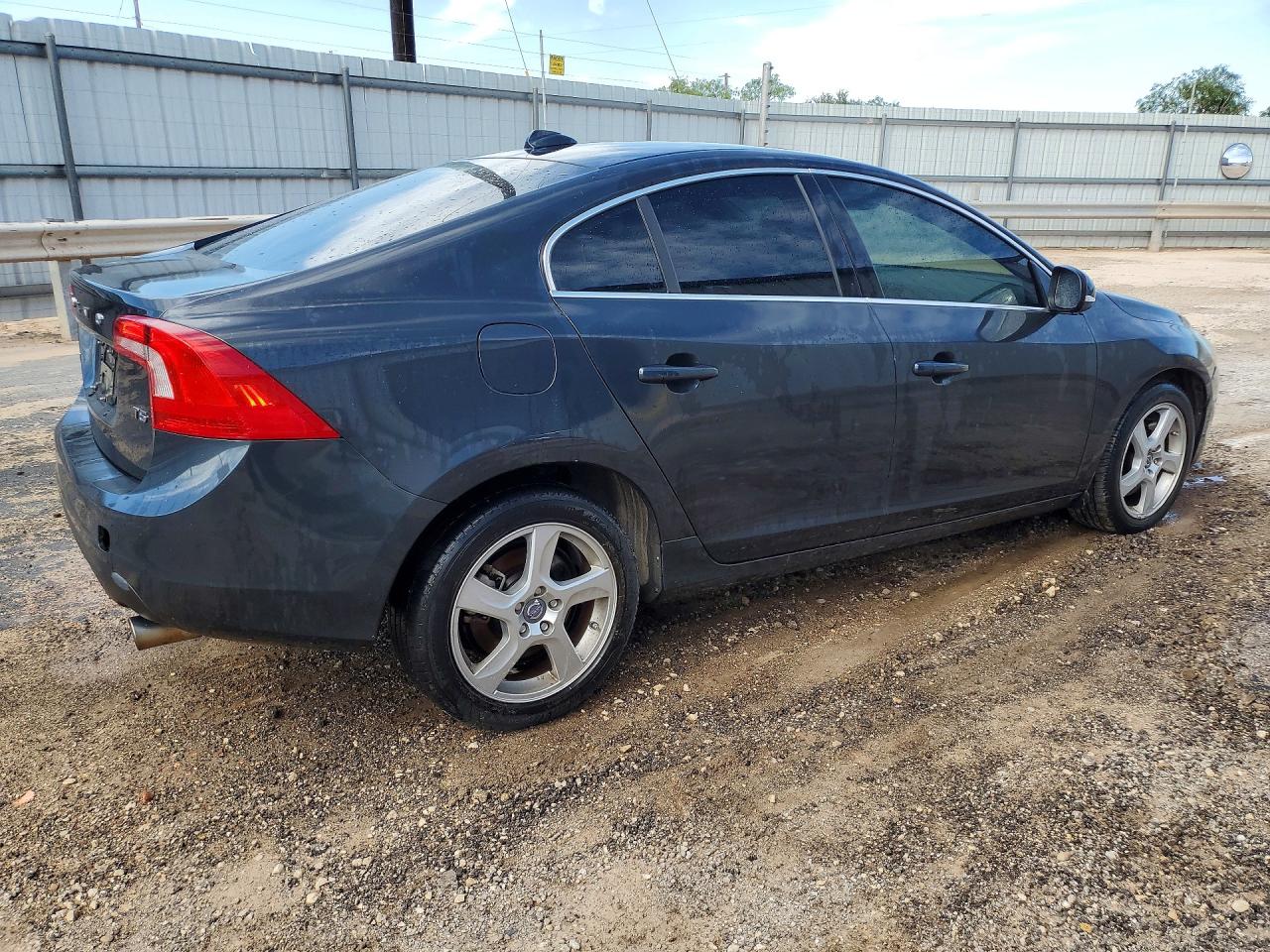 2013 Volvo S60 T5 Black vin: YV1612FS6D1212732