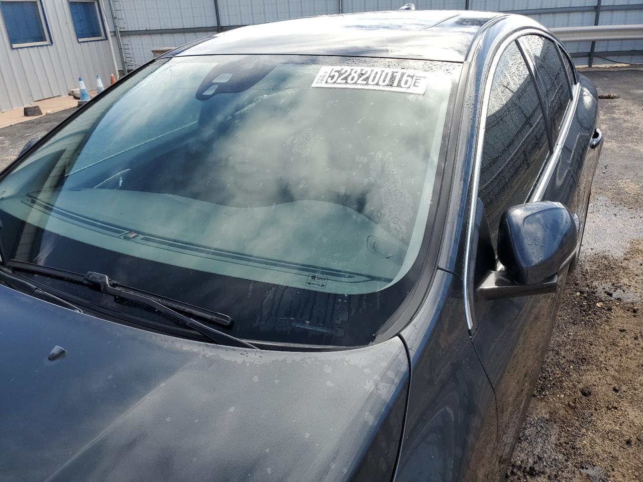 2013 Volvo S60 T5 Black vin: YV1612FS6D1212732 Damage: Windshield, Cracked, 5 To 6 Inches