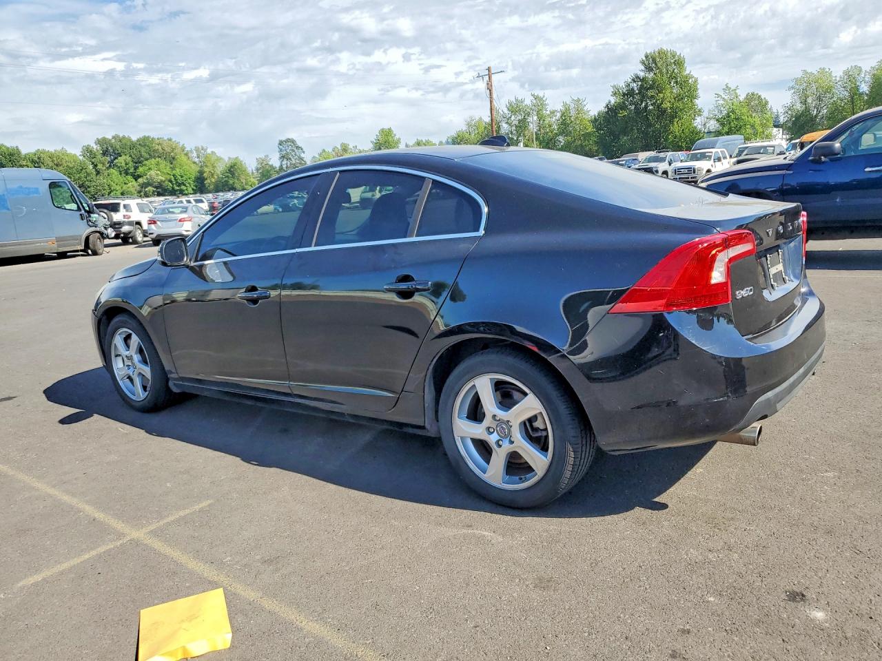 2013 Volvo S60 T5 Black vin: YV1612FS6D1228770