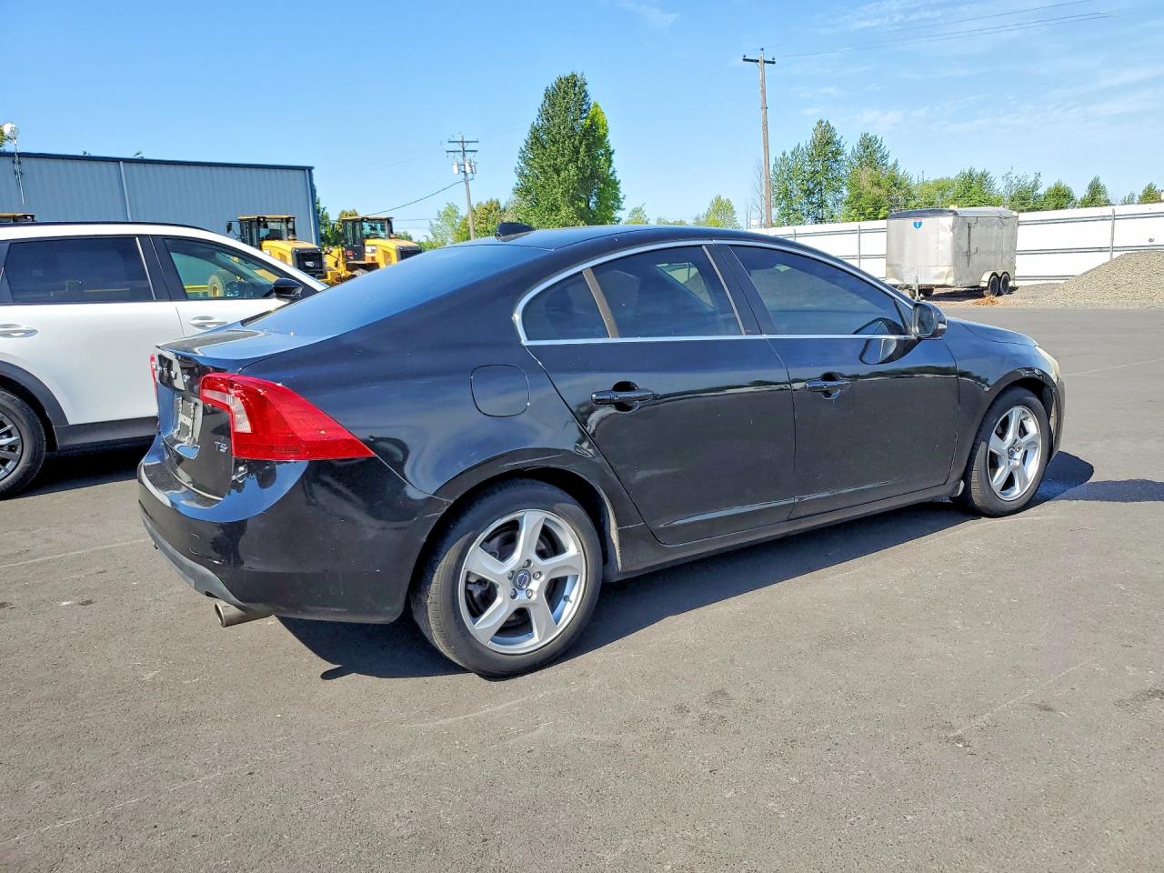 2013 Volvo S60 T5 Black vin: YV1612FS6D1228770